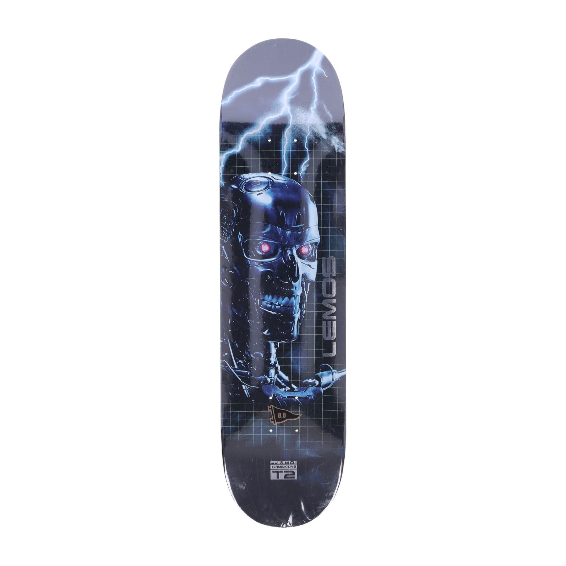 PRIMITIVE Skateboard Tavola Uomo Box Set Lemos Deck X Terminator 2 Multi Color - 3