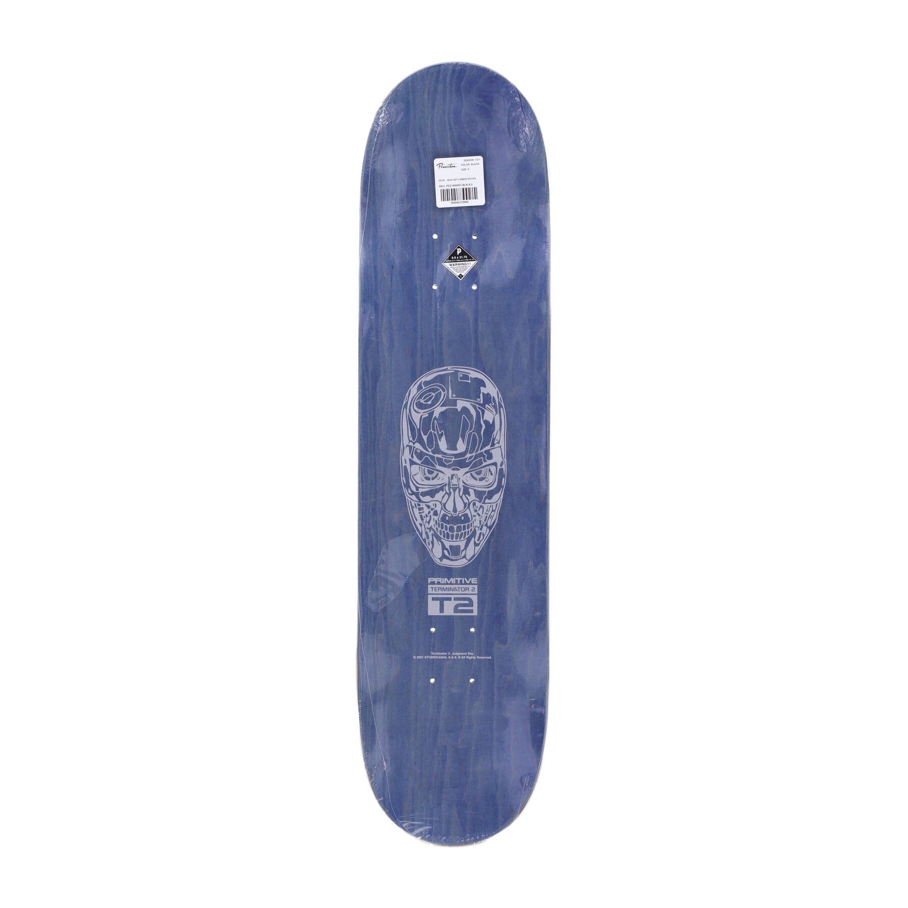 PRIMITIVE Skateboard Tavola Uomo Box Set Lemos Deck X Terminator 2 Multi Color - 2