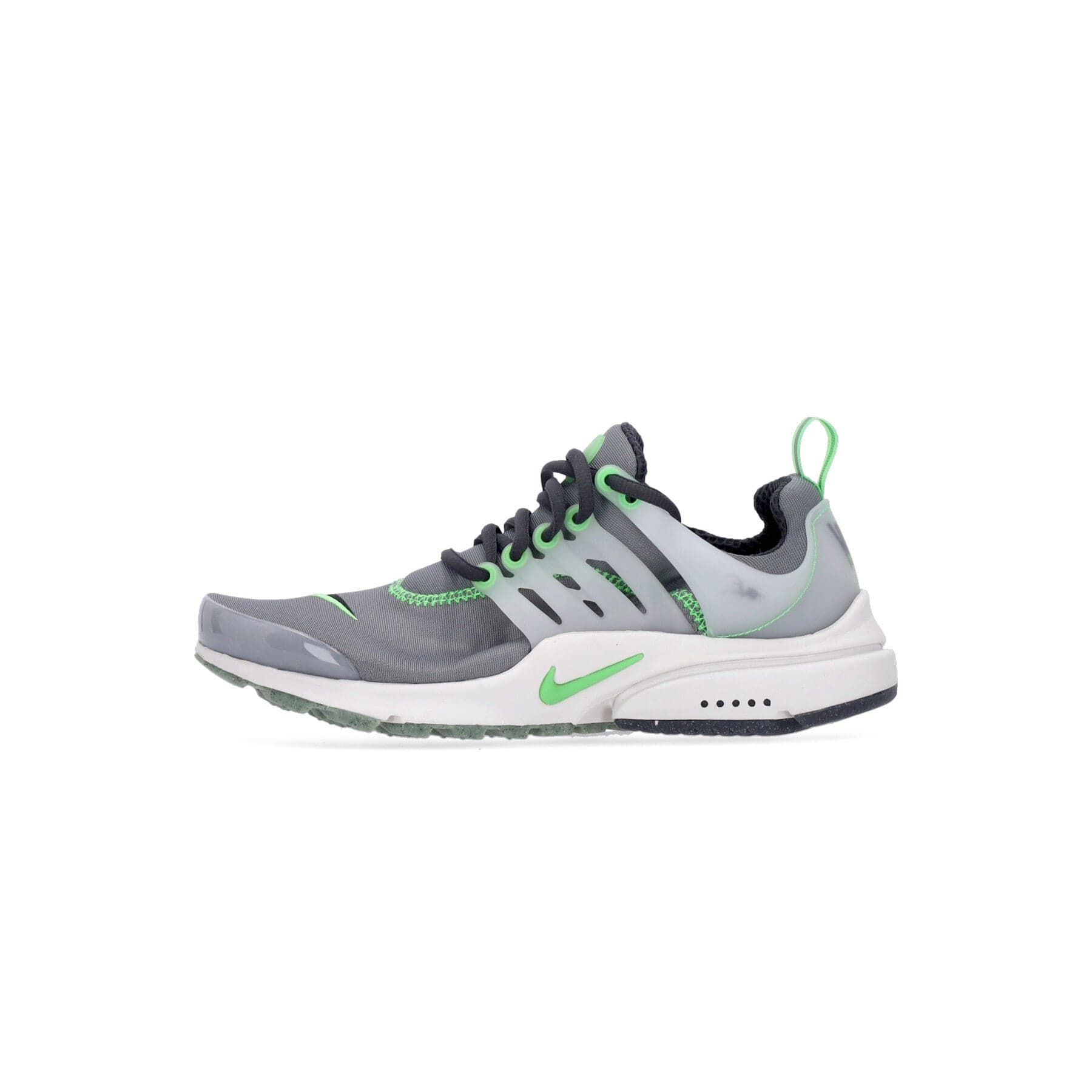 Nike Scarpa Bassa Uomo Air Presto Premium Smoke Grey/scream Green/phantom - 10