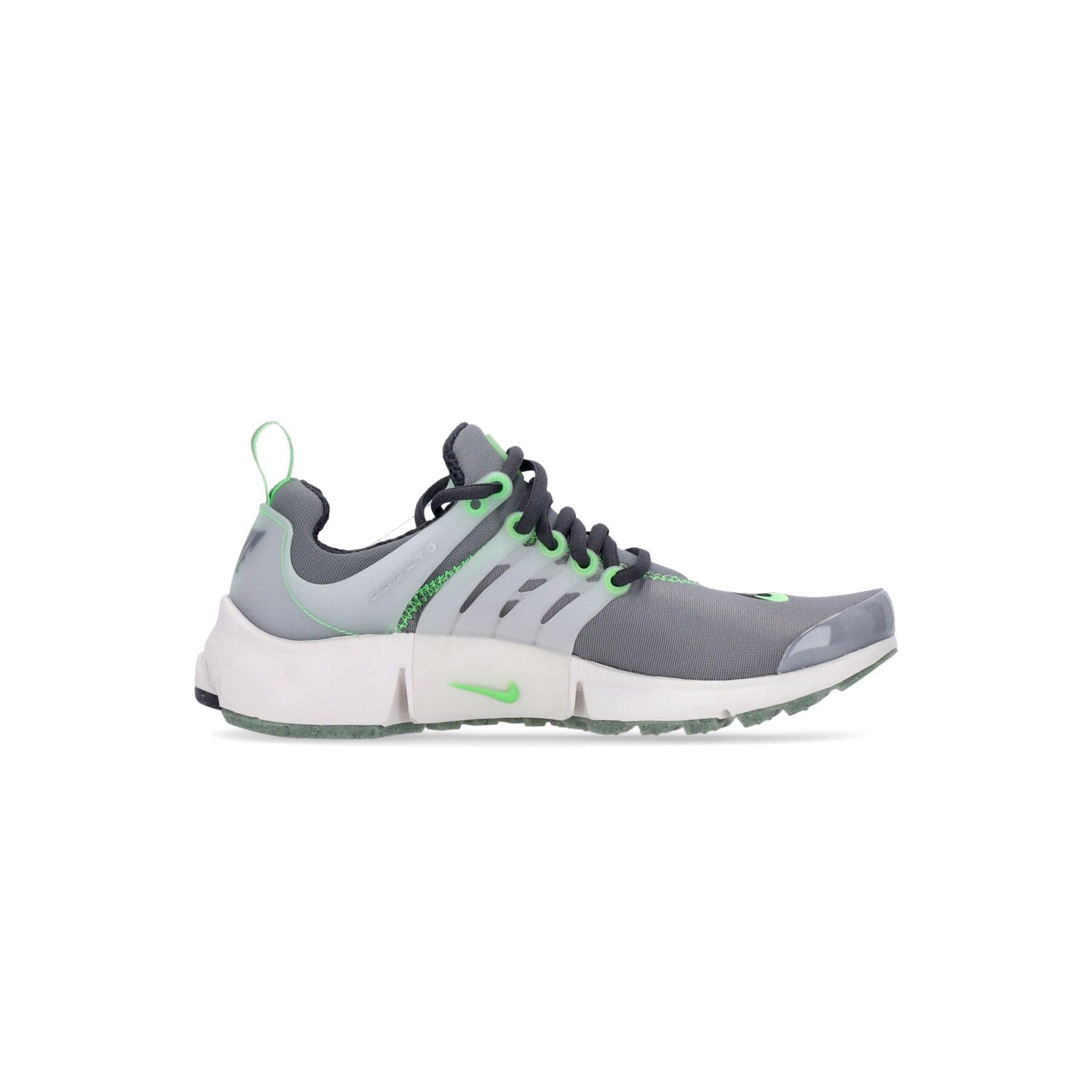Nike Scarpa Bassa Uomo Air Presto Premium Smoke Grey/scream Green/phantom - 2