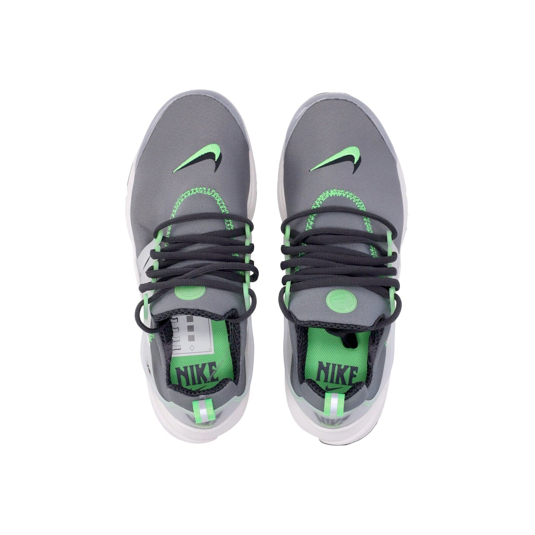 Nike Scarpa Bassa Uomo Air Presto Premium Smoke Grey/scream Green/phantom - 8