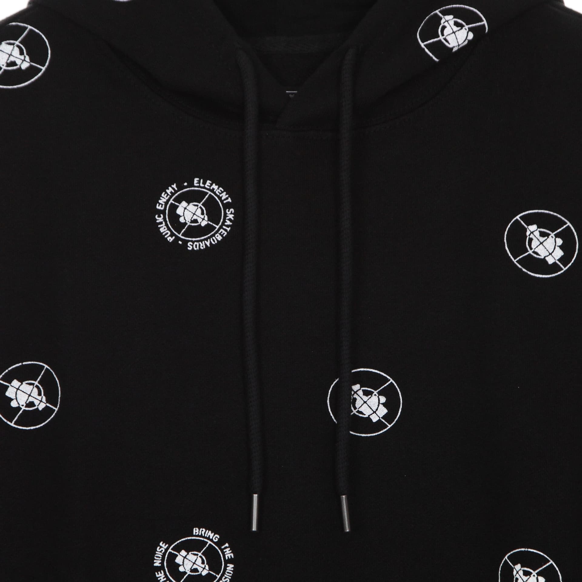 ELEMENT Felpa Leggera Cappuccio Uomo Pexe Polka Hood Black - 3