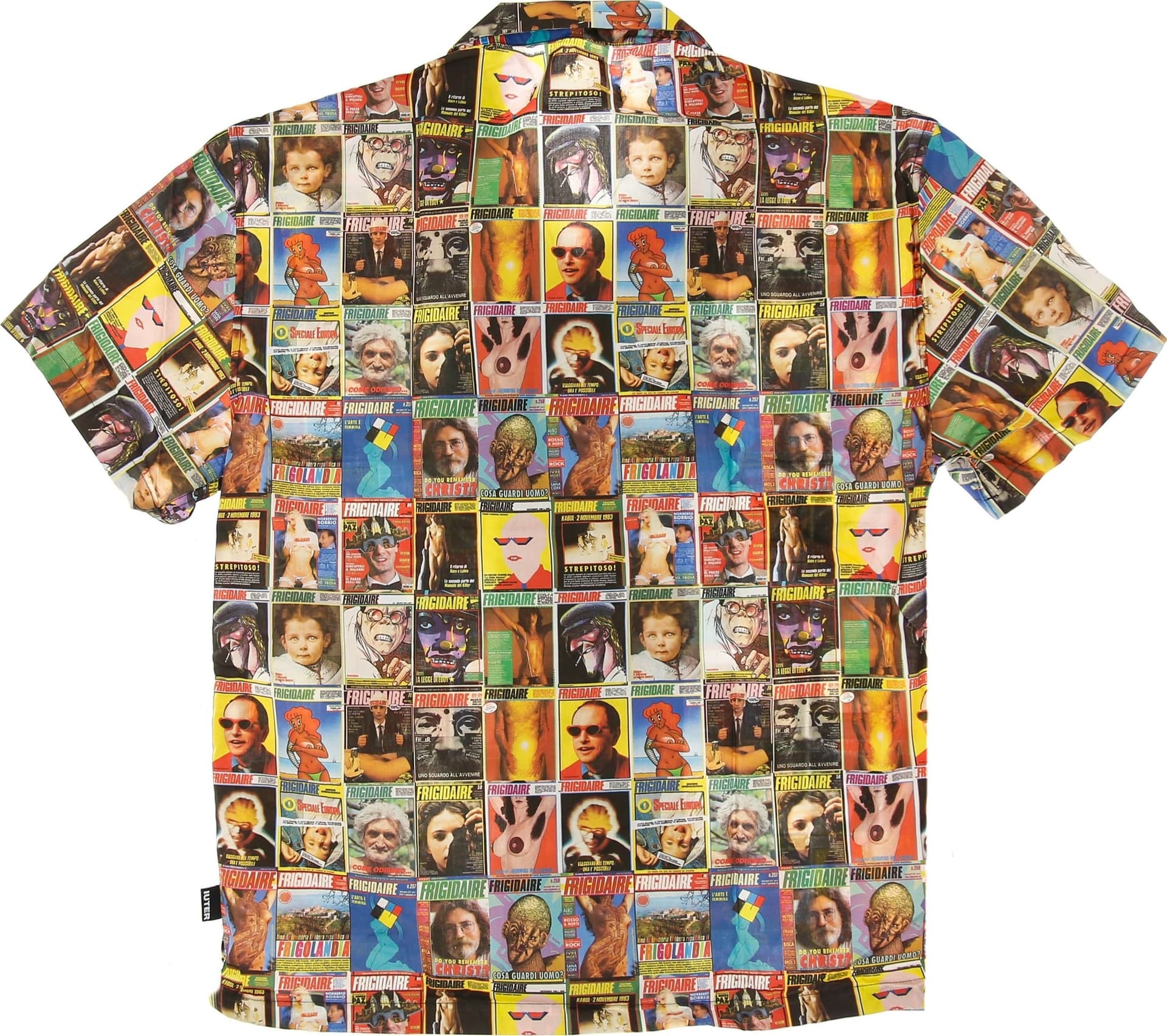 IUTER Camicia Manica Corta Uomo Cover Cuban Shirt X Frigidaire Multicolor - 2