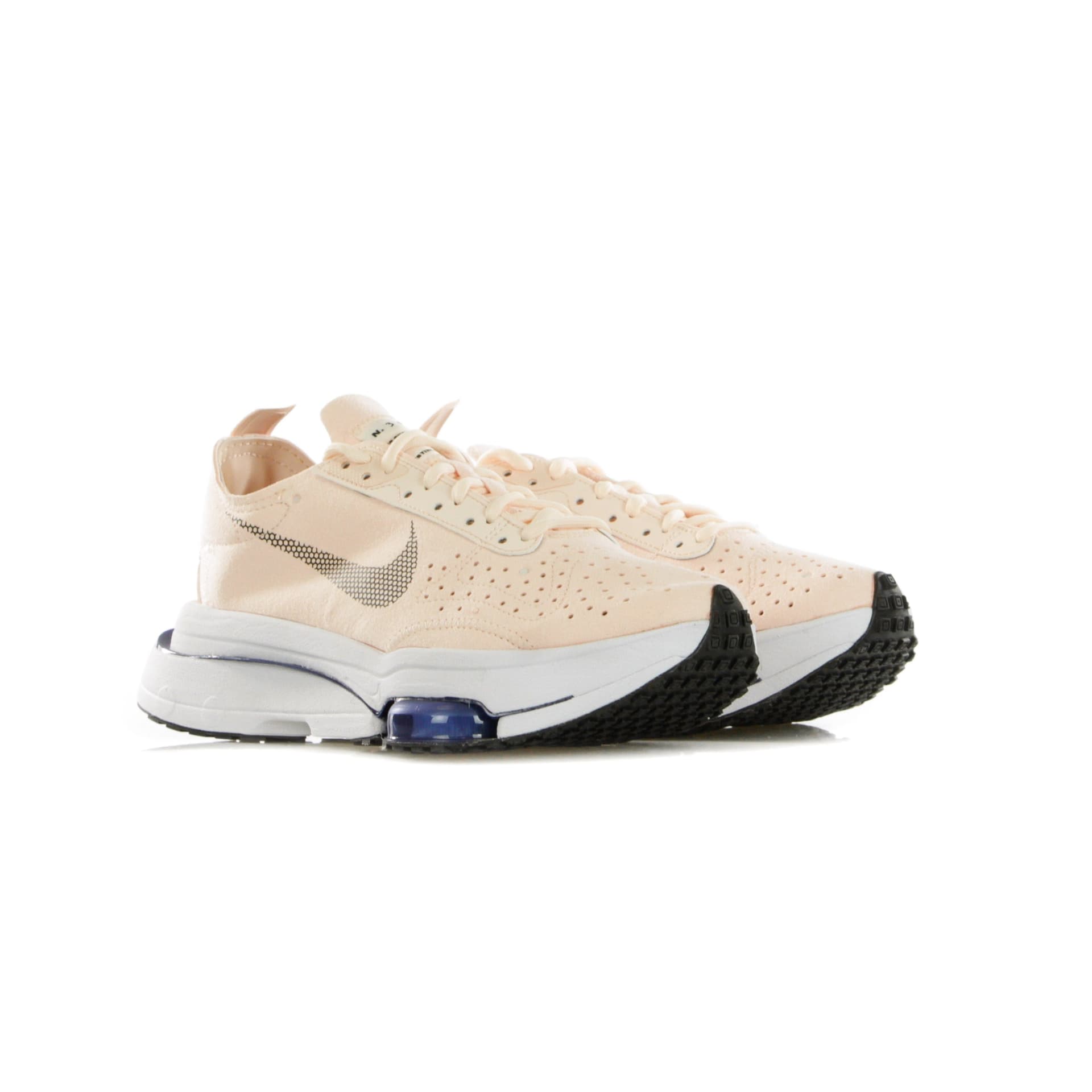 Nike Scarpa Bassa Donna W Air Zoom-type Orange Pearl/black/white/deep Royal Blue - 5