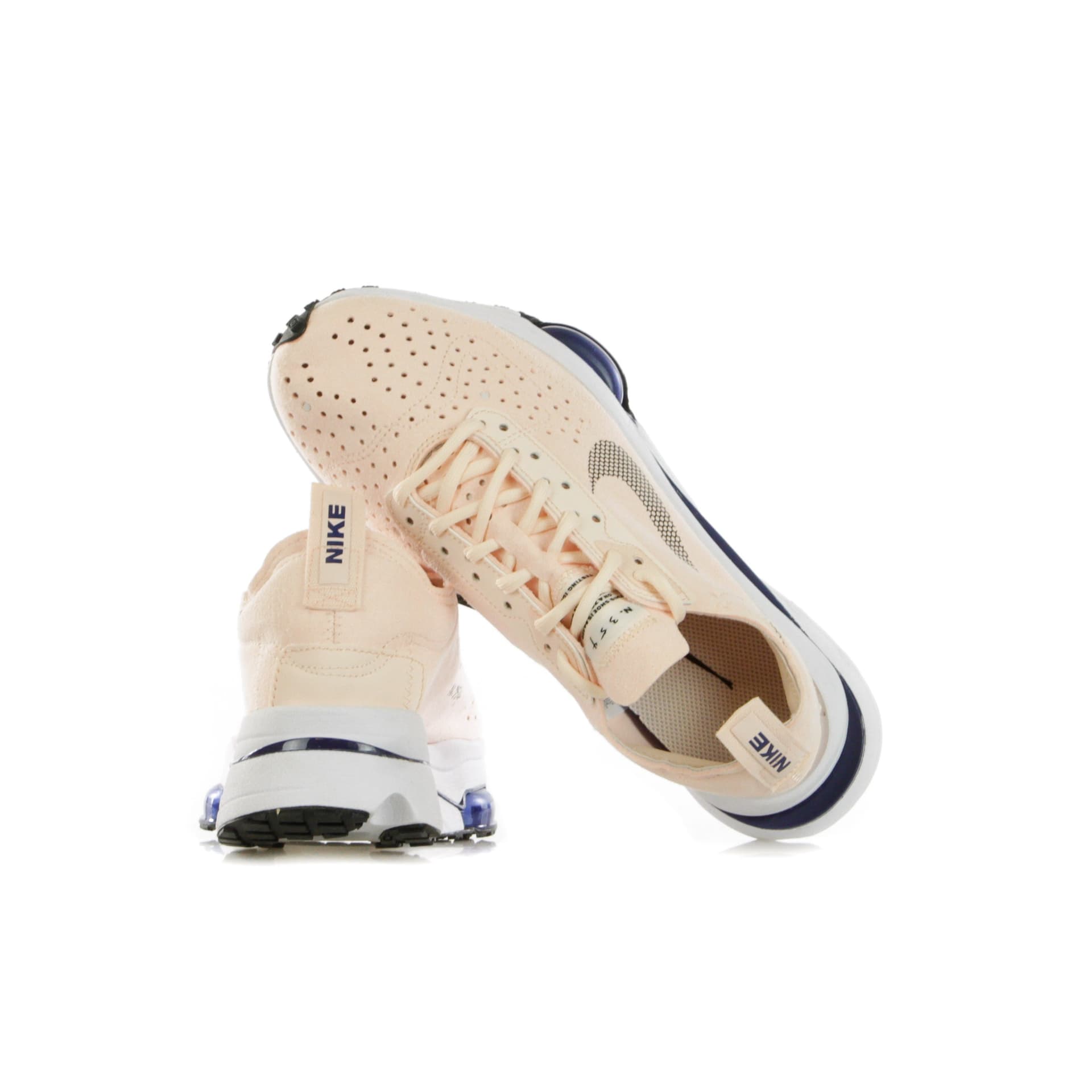 Nike Scarpa Bassa Donna W Air Zoom-type Orange Pearl/black/white/deep Royal Blue - 10