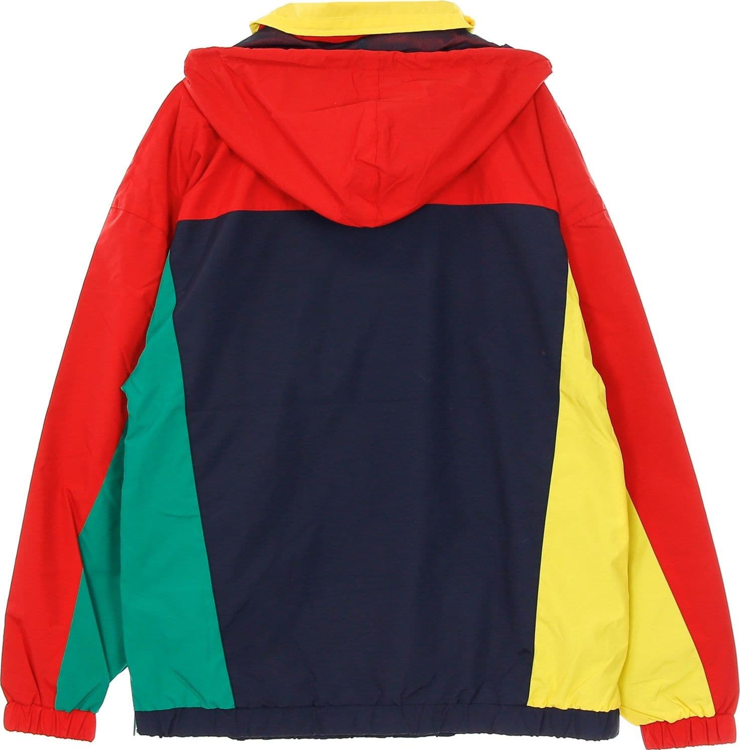 KARL KANI Giacca a Vento Infilabile Uomo Retro Block Windbreaker Red/navy/yellow - 2