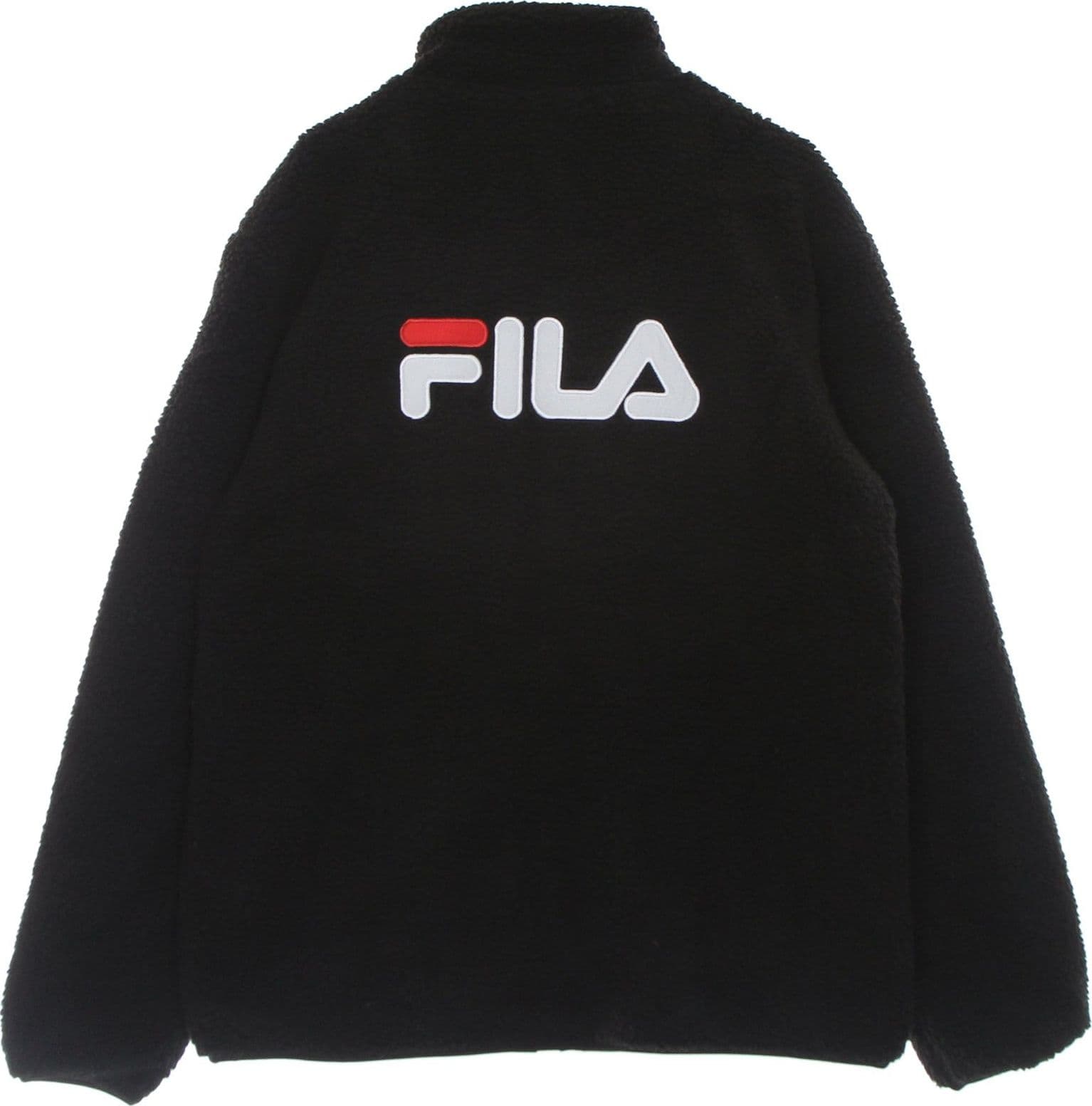 FILA Orsetto Uomo Satoshi Sherpa Fleece Jacket Black - 2