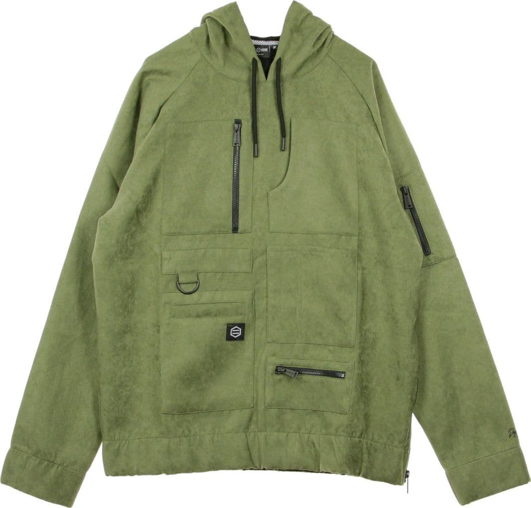 DOLLY NOIRE Felpa Cappuccio Uomo Special Hoodie Olive