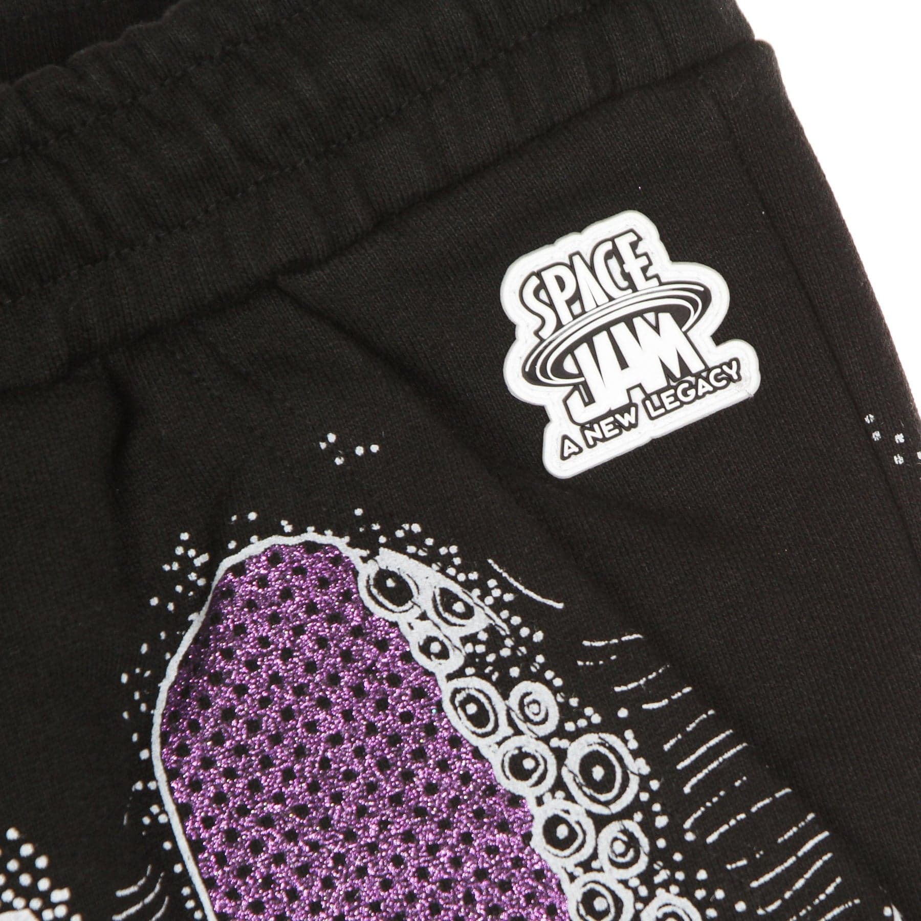 OCTOPUS Pantalone Corto Tuta Felpato Uomo Goon Squad Sweatshorts X Space Jam Black - 3