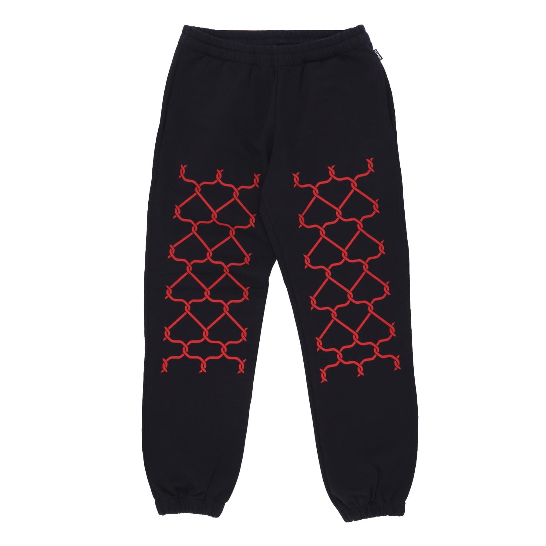 IUTER Pantalone Tuta Felpato Uomo Net Sweatpant Black - 4