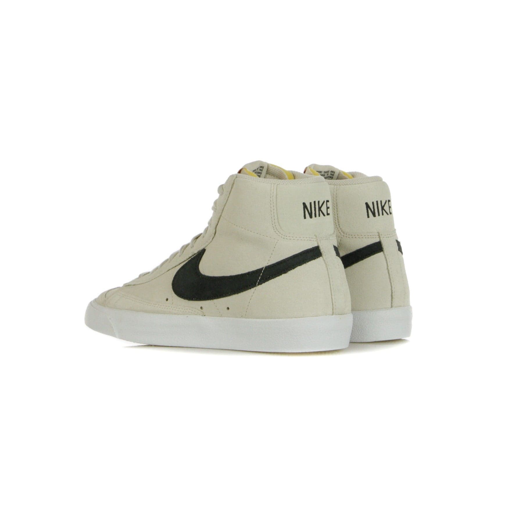 Nike Scarpa Alta Uomo Blazer Mid 77 Suede Lt Orewood Brn/black/white - 8
