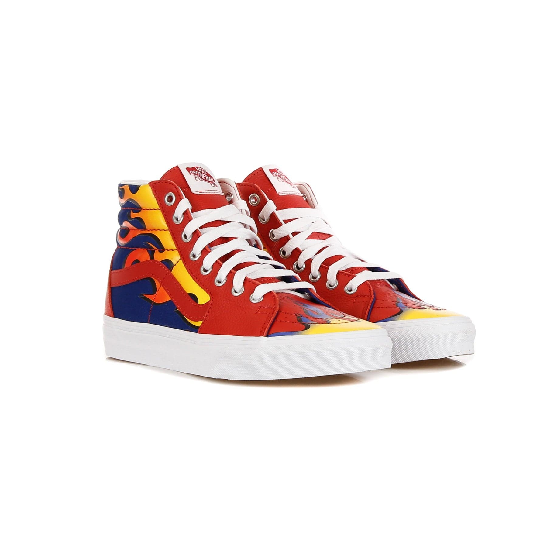 VANS Scarpa Alta Uomo Sk8-hi (racer) Red/true Blue - 5