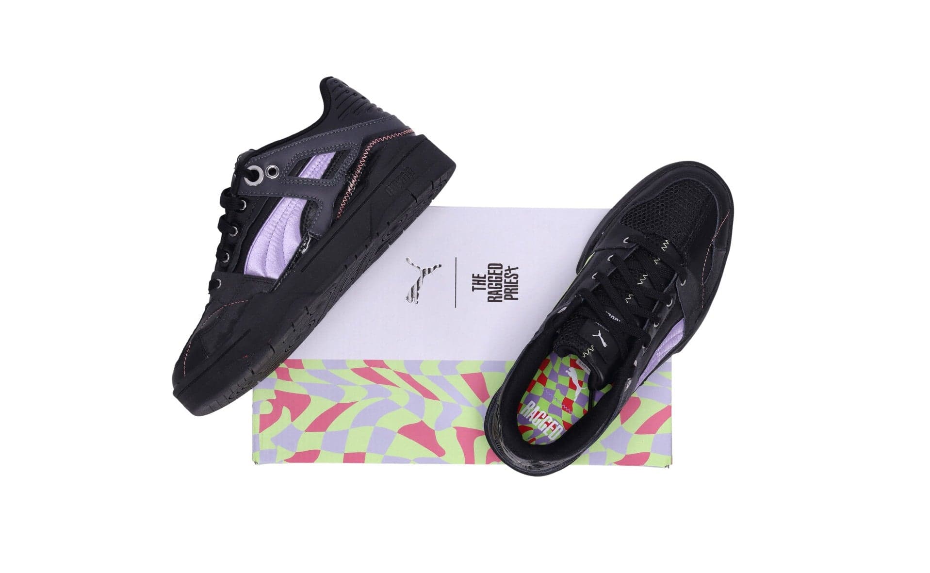 PUMA Scarpa Bassa Donna Slipstream X the Ragged Priest Black/vivid Violet - 8