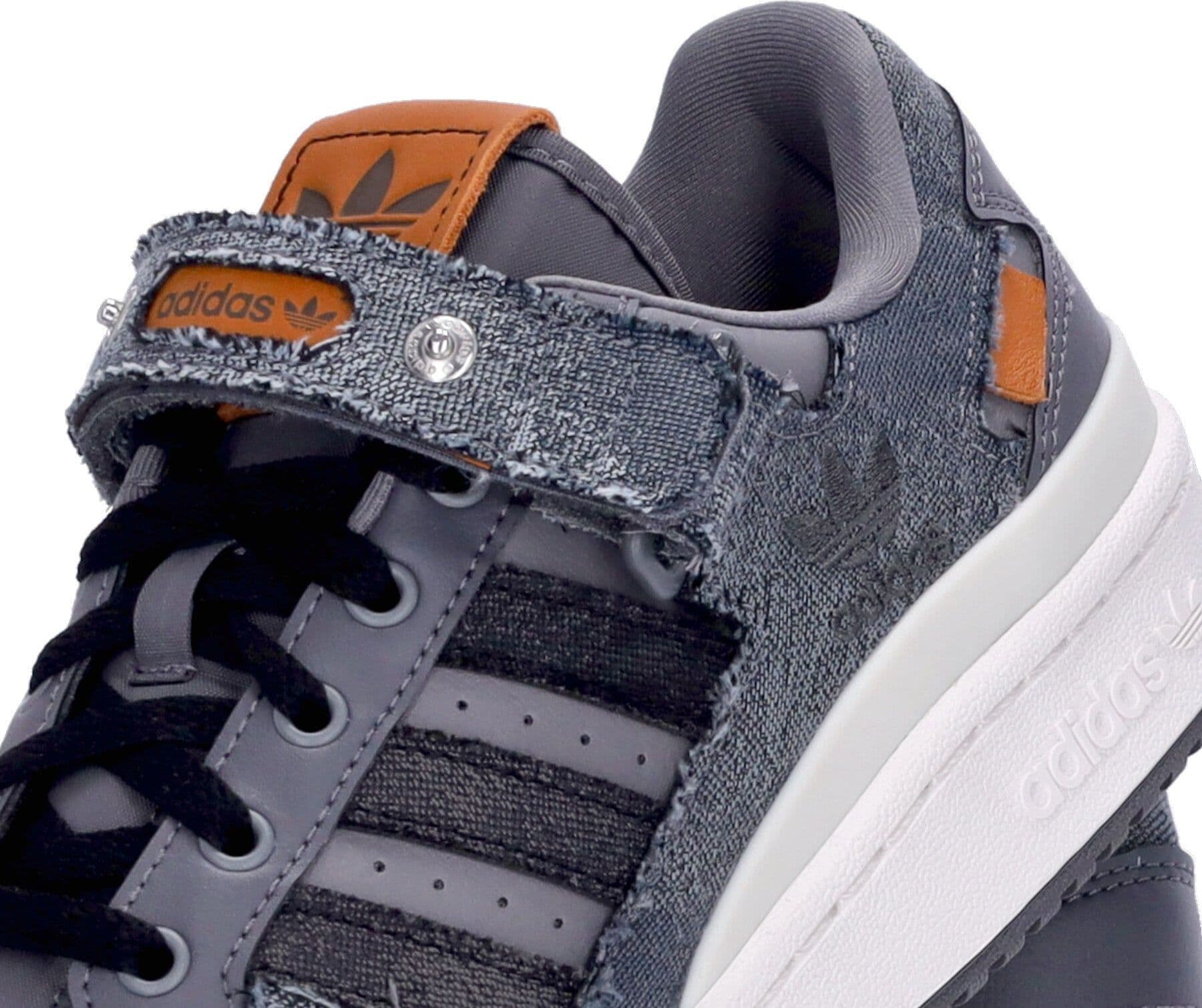 Adidas Scarpa Bassa Uomo Forum Low Grey Five/core Black/cloud White - 10