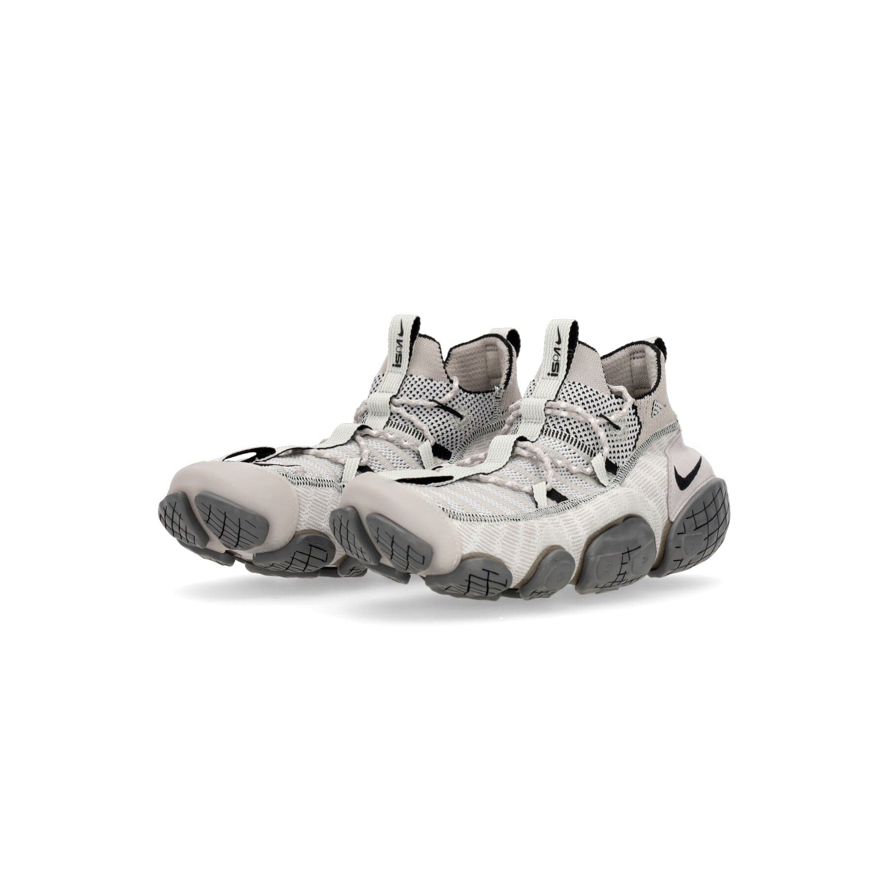Nike Scarpa Bassa Uomo Ispa Link Lt Iron Ore/black/smoke Grey - 3