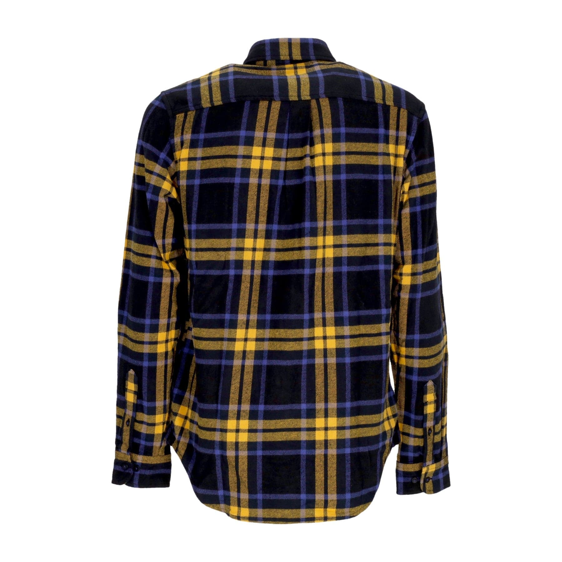 TIMBERLAND Camicia Manica Lunga Uomo L/s Heavy Flannel Plaid Shirt Black - 2