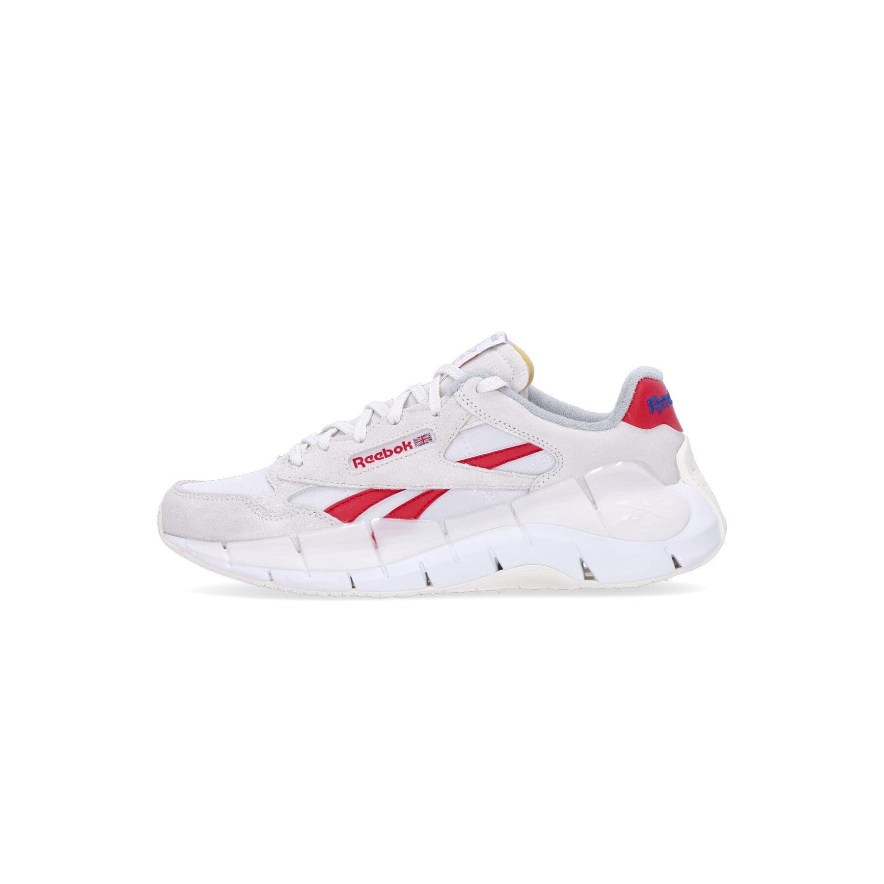 REEBOK Scarpa Bassa Uomo Zig Kinetica 2.5 Plus Shoes Cloud White/chalk/vector Red - 10