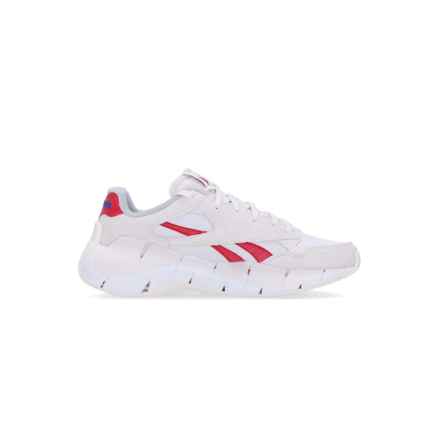 REEBOK Scarpa Bassa Uomo Zig Kinetica 2.5 Plus Shoes Cloud White/chalk/vector Red - 2