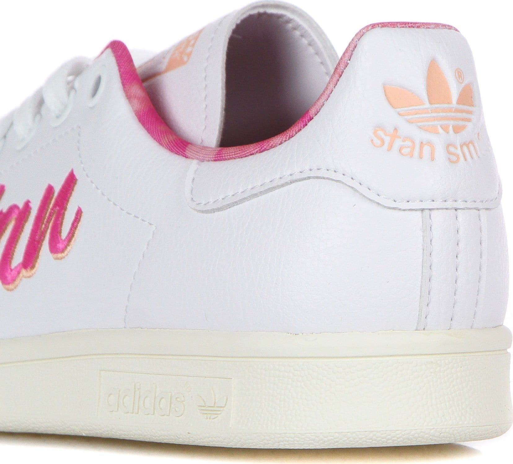 Adidas Scarpa Bassa Uomo Stan Smith Cloud White/screaming Pink/off White - 11