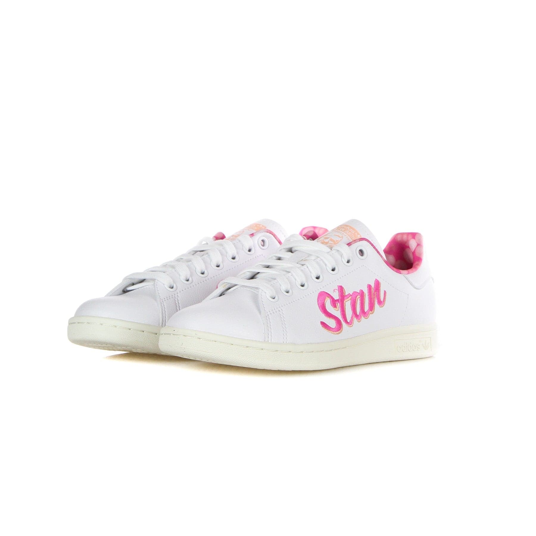 Adidas Scarpa Bassa Uomo Stan Smith Cloud White/screaming Pink/off White - 3