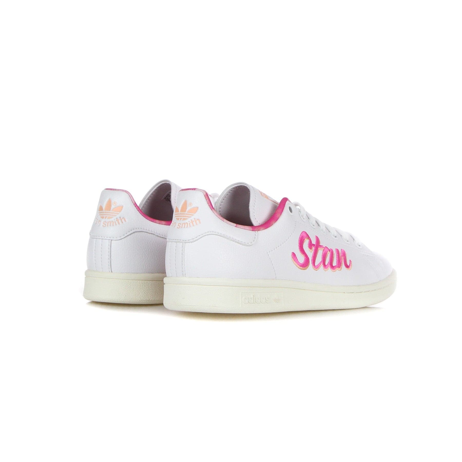 Adidas Scarpa Bassa Uomo Stan Smith Cloud White/screaming Pink/off White - 6