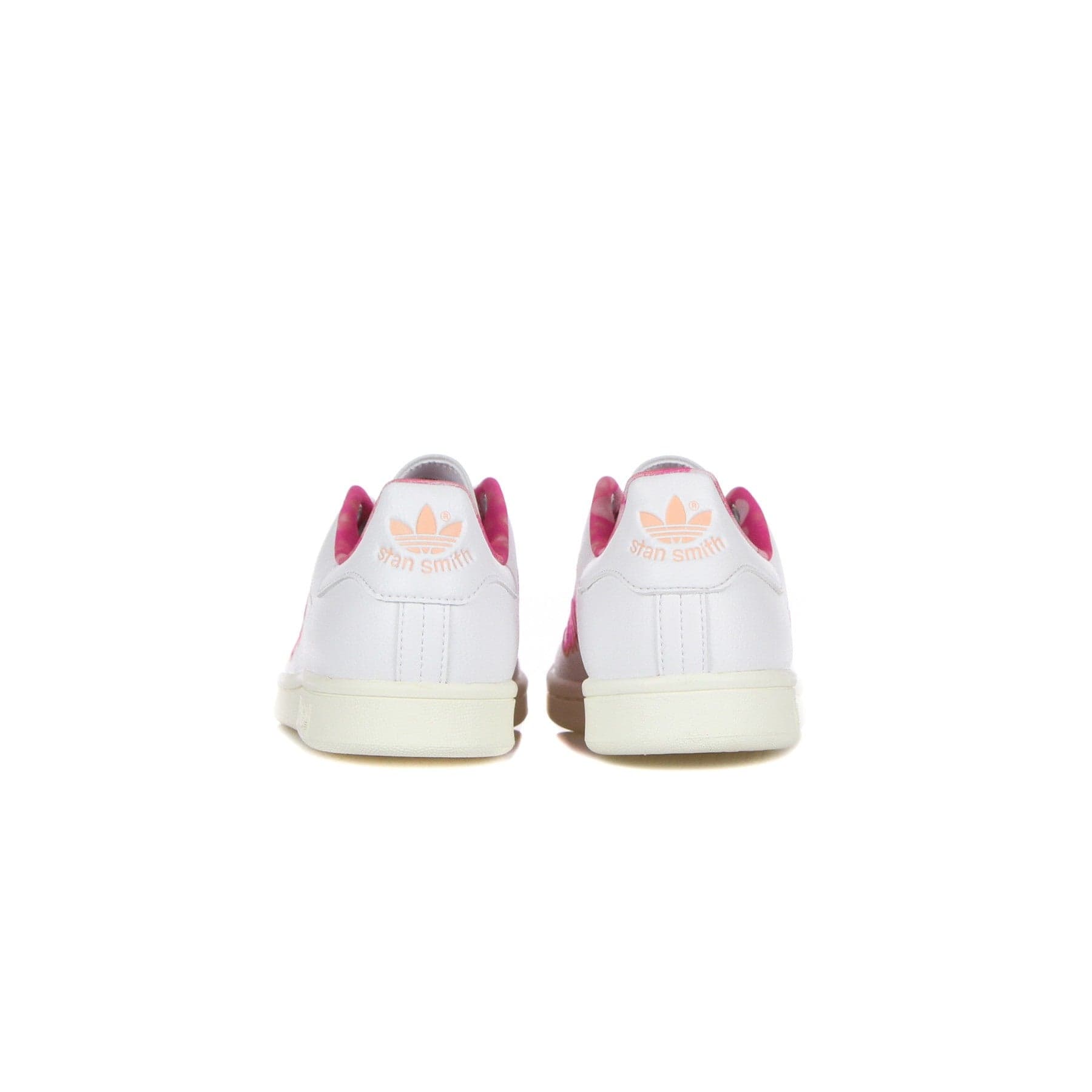 Adidas Scarpa Bassa Uomo Stan Smith Cloud White/screaming Pink/off White - 7