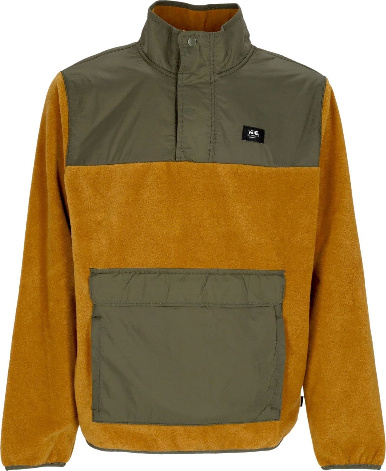 VANS Giubbotto Pile Infilabile Uomo Mammoth Pullover Golden Brown/grape Leaf - 3