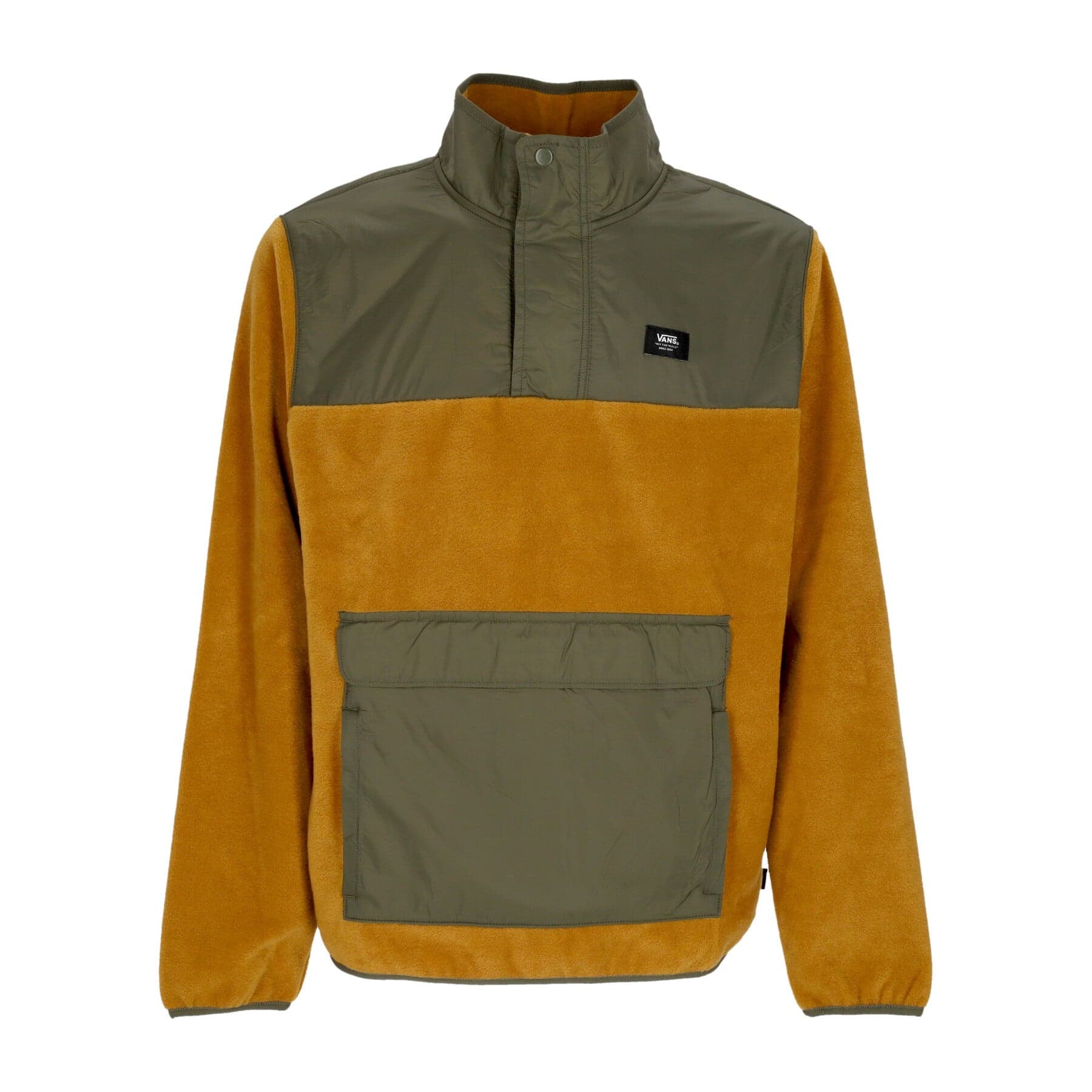 VANS Giubbotto Pile Infilabile Uomo Mammoth Pullover Golden Brown/grape Leaf - 3