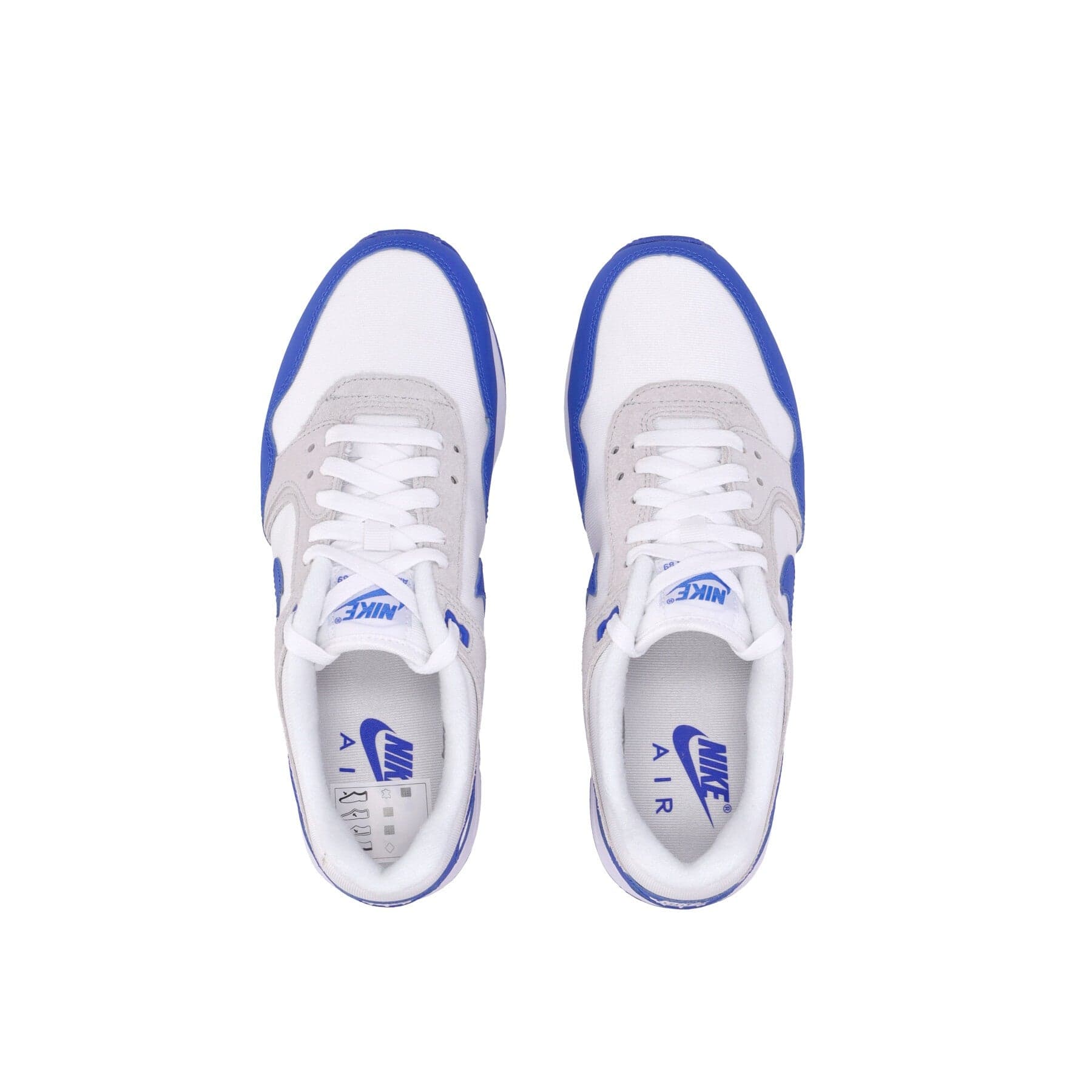 Nike Scarpa Bassa Uomo Air Pegasus 89 White/racer Blue/photon Dust - 6