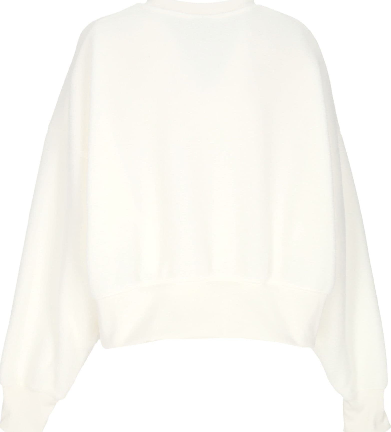 Nike Felpa Girocollo Donna W Sportswear Plush Mod Crop Crewneck Sail/sail - 2