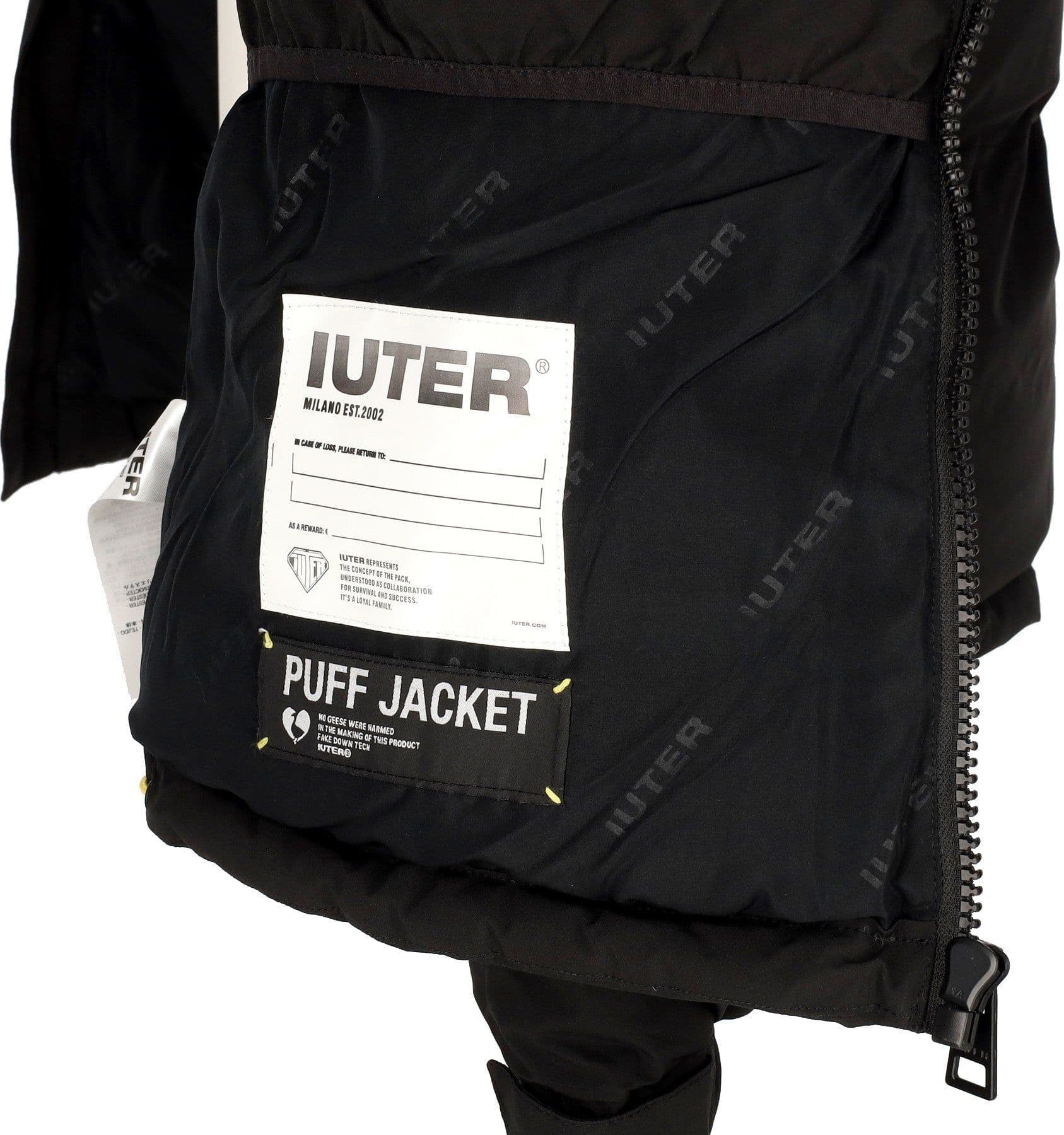 IUTER Piumino Uomo Puff Jacket Black - 3