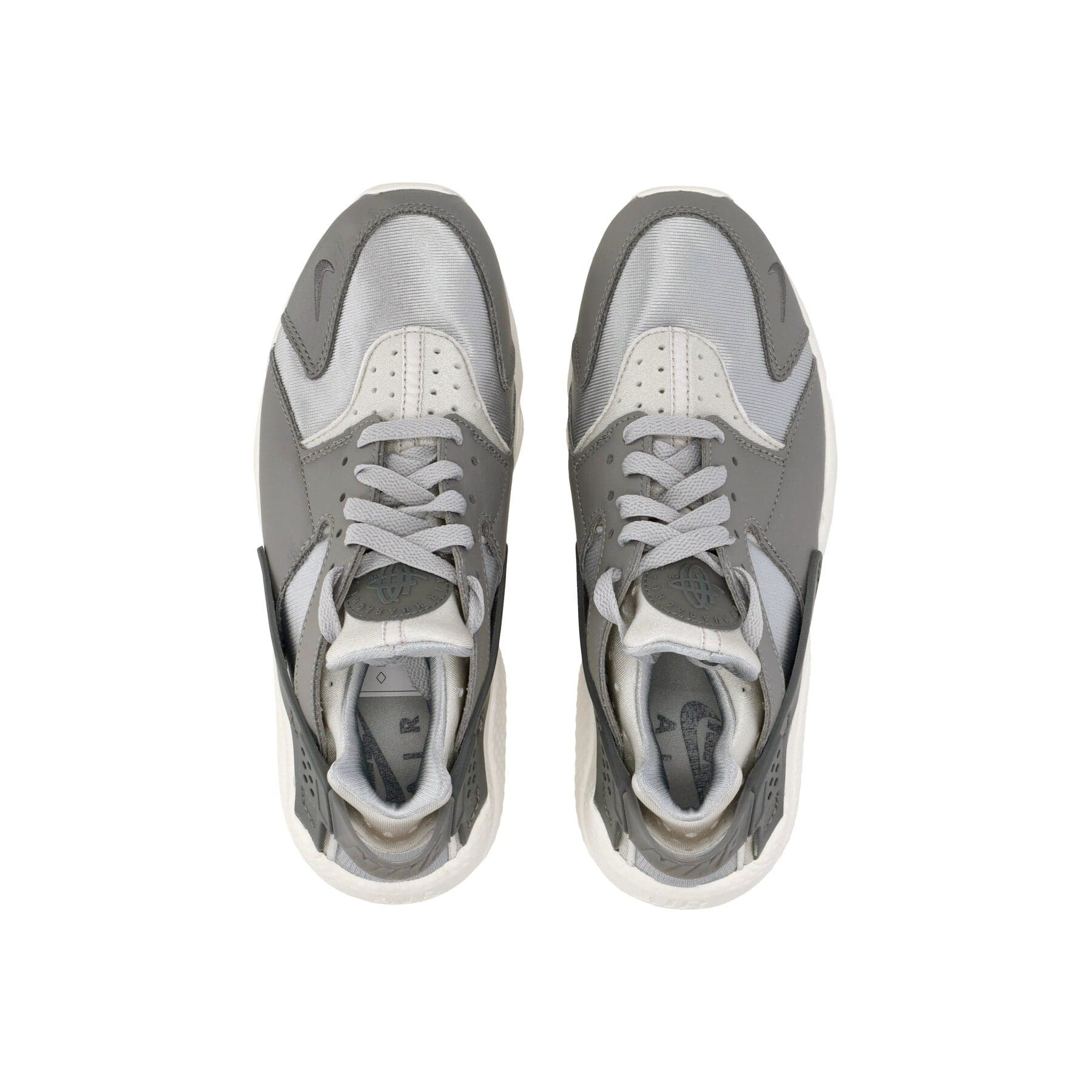 Nike Scarpa Bassa Uomo Air Huarache Lt Smoke Grey/iron Grey/flat Pewter - 6
