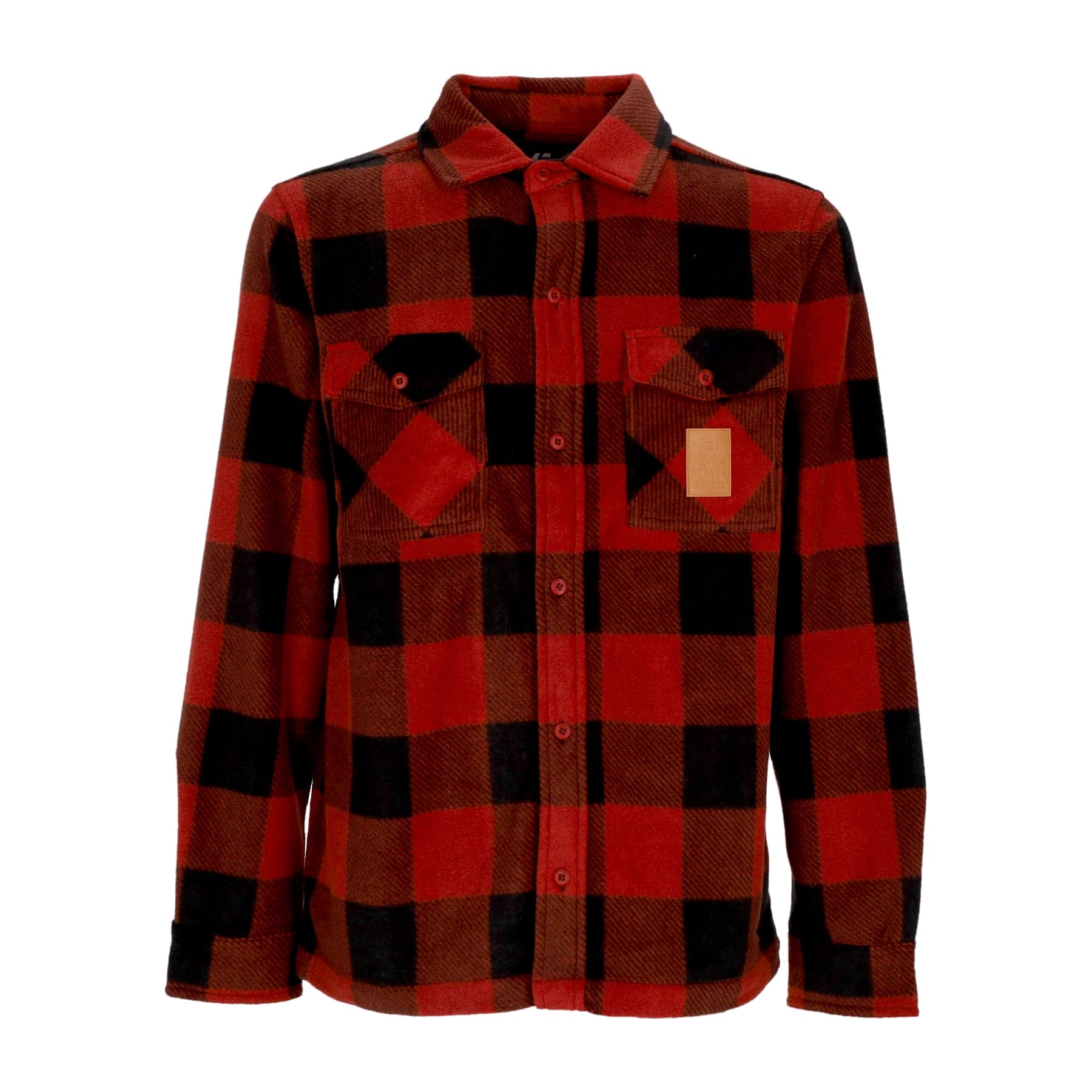 ETNIES Camicia Manica Lunga Uomo Woodsman Fleece Rust - 3