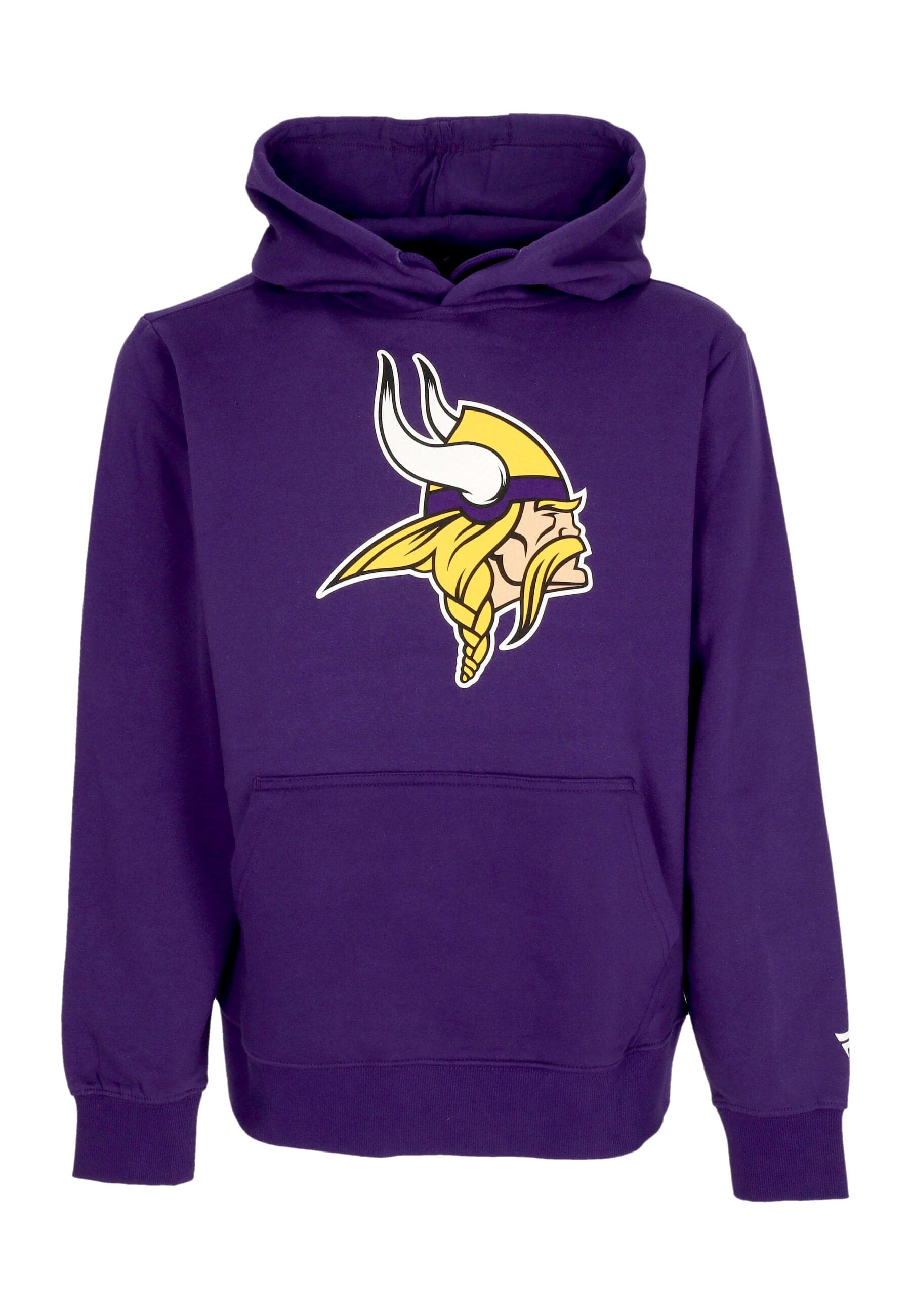 FANATICS BRANDED Felpa Cappuccio Uomo Nfl Primary Logo Graphic Hoodie Minvik Dark Purple - 5