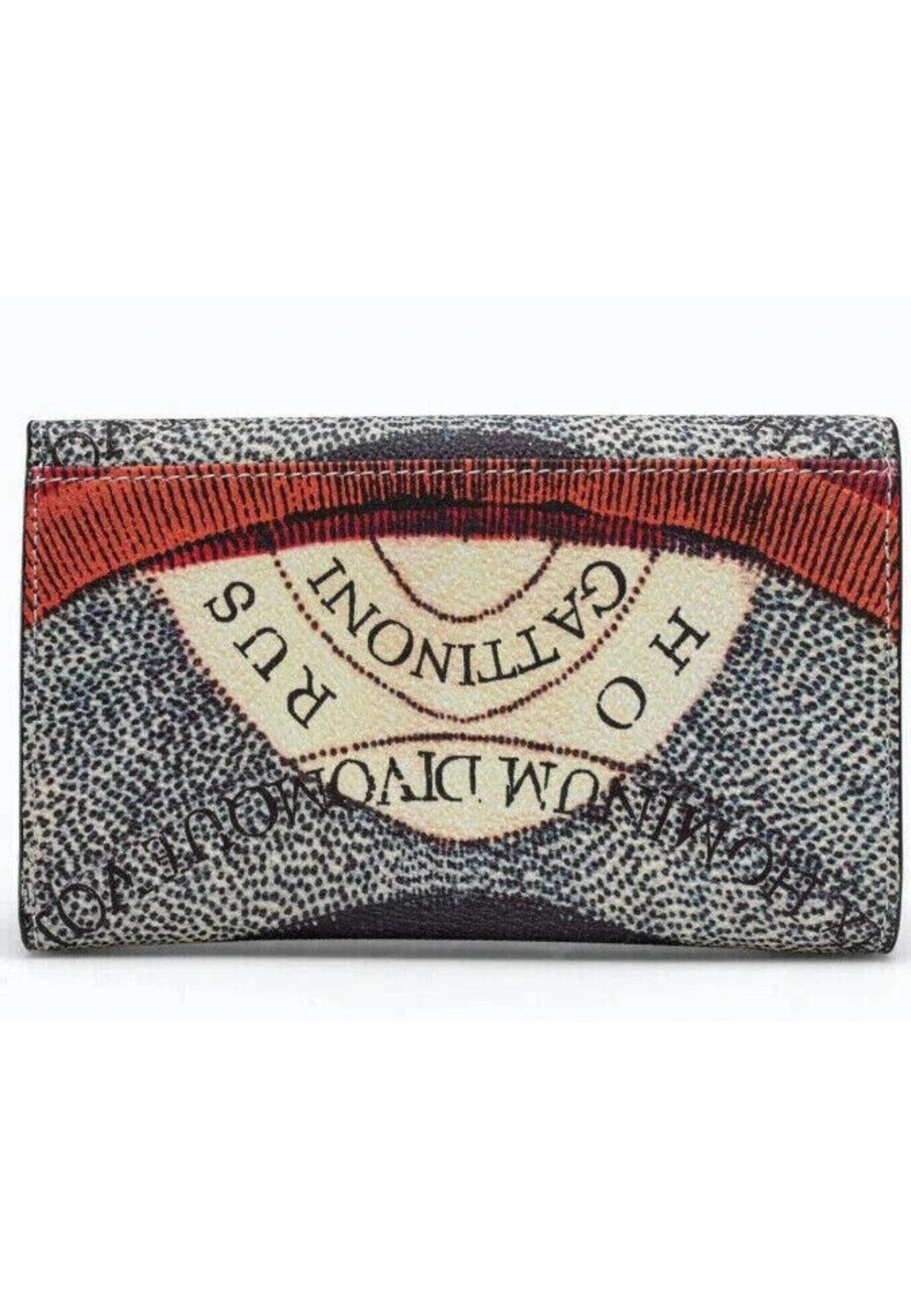 GATTINONI  PORTAFOGLIO PLANETARIUM M FLAP WALLET PVC - 2