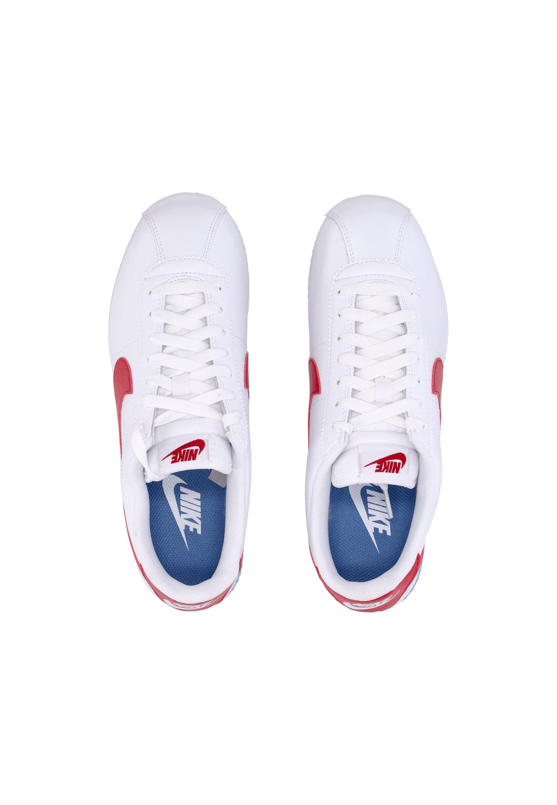 Nike Scarpa Bassa Uomo Cortez White/varsity Red/varsity Blue - 6