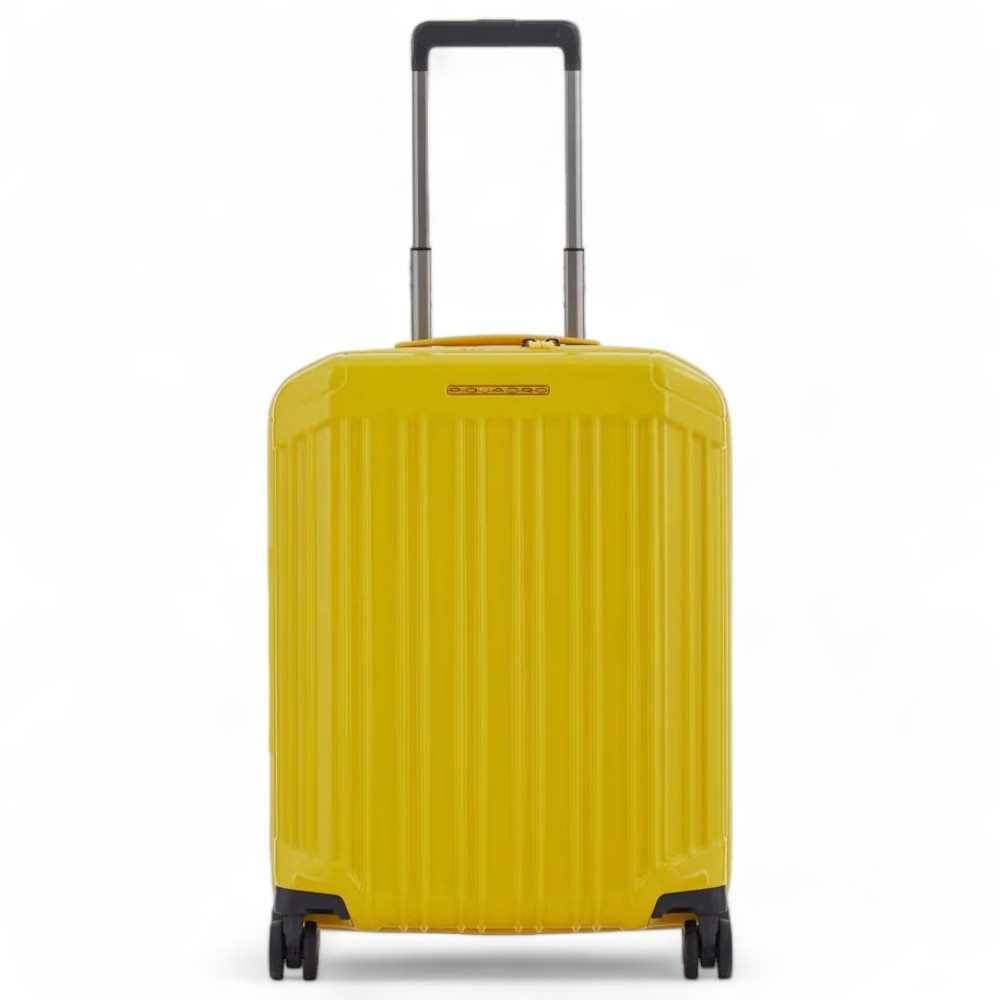 PIQUADRO Trolley  Giallo TSA lock + USB PLUG Unisex - BV4425PQLS3-G - 2