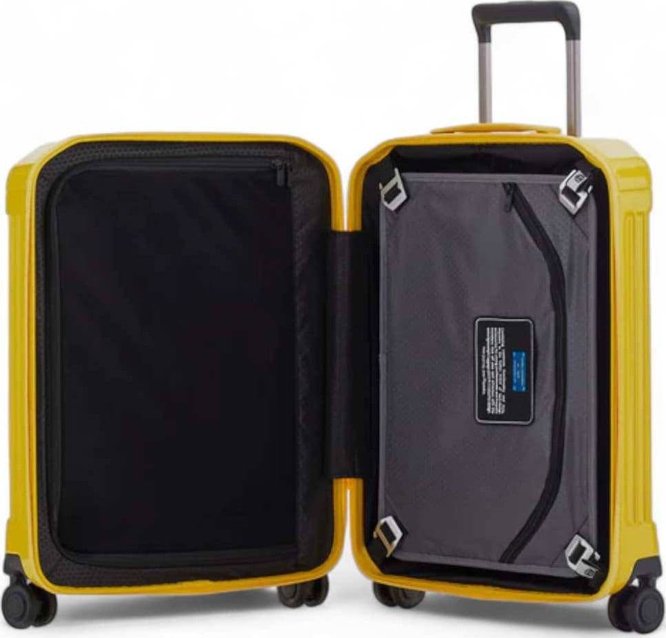 PIQUADRO Trolley  Giallo TSA lock + USB PLUG Unisex - BV4425PQLS3-G - 6