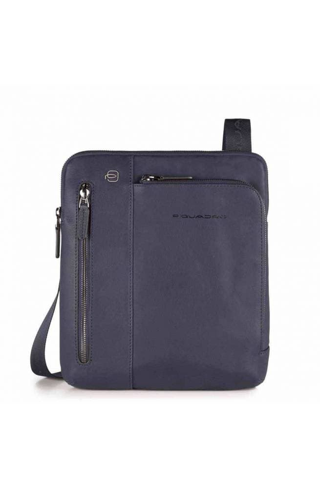PIQUADRO Borsa  BLACK SQUARE Uomo Borsello Pelle Blu - CA1816B3-BLU4 - 9