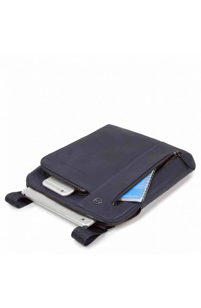 PIQUADRO Borsa  BLACK SQUARE Uomo Borsello Pelle Blu - CA1816B3-BLU4 - 3