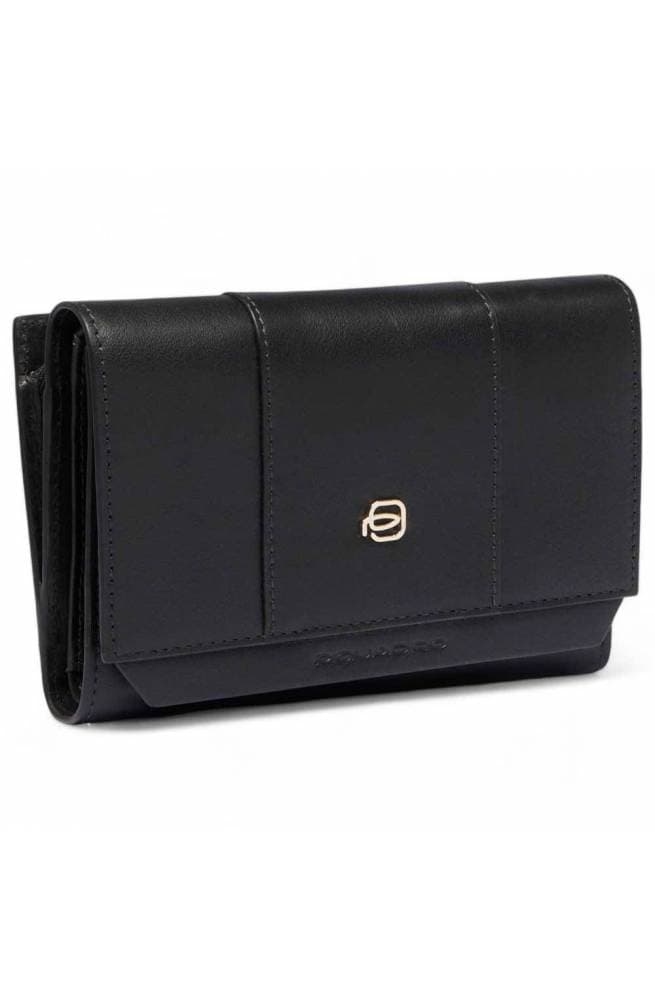 PIQUADRO Portafoglio  W92 Donna Nero - PD6471W92R-N - 3