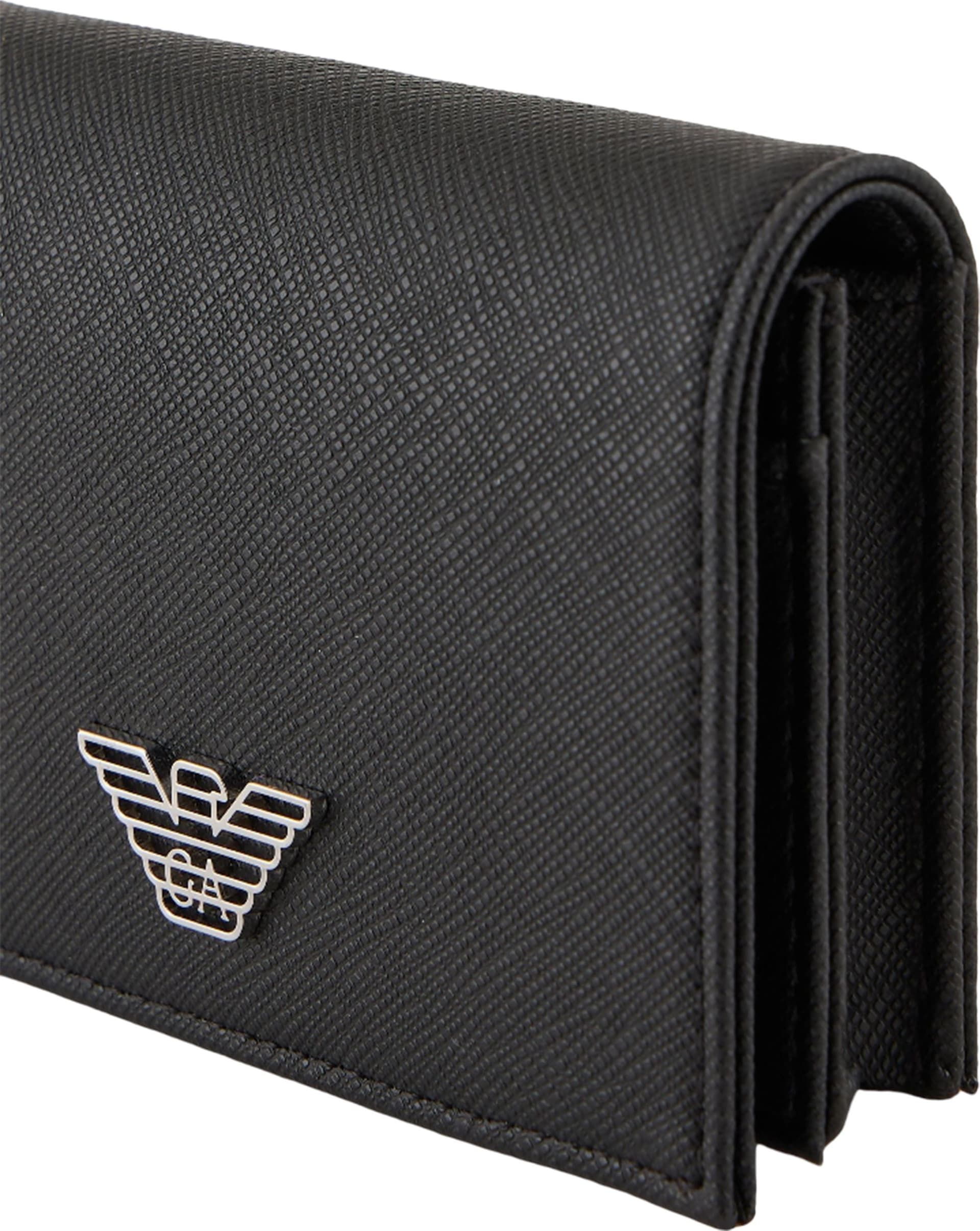 EMPORIO ARMANI Portacarte Uomo emporio armani Y4R576Y138E-81072 Nero - 4