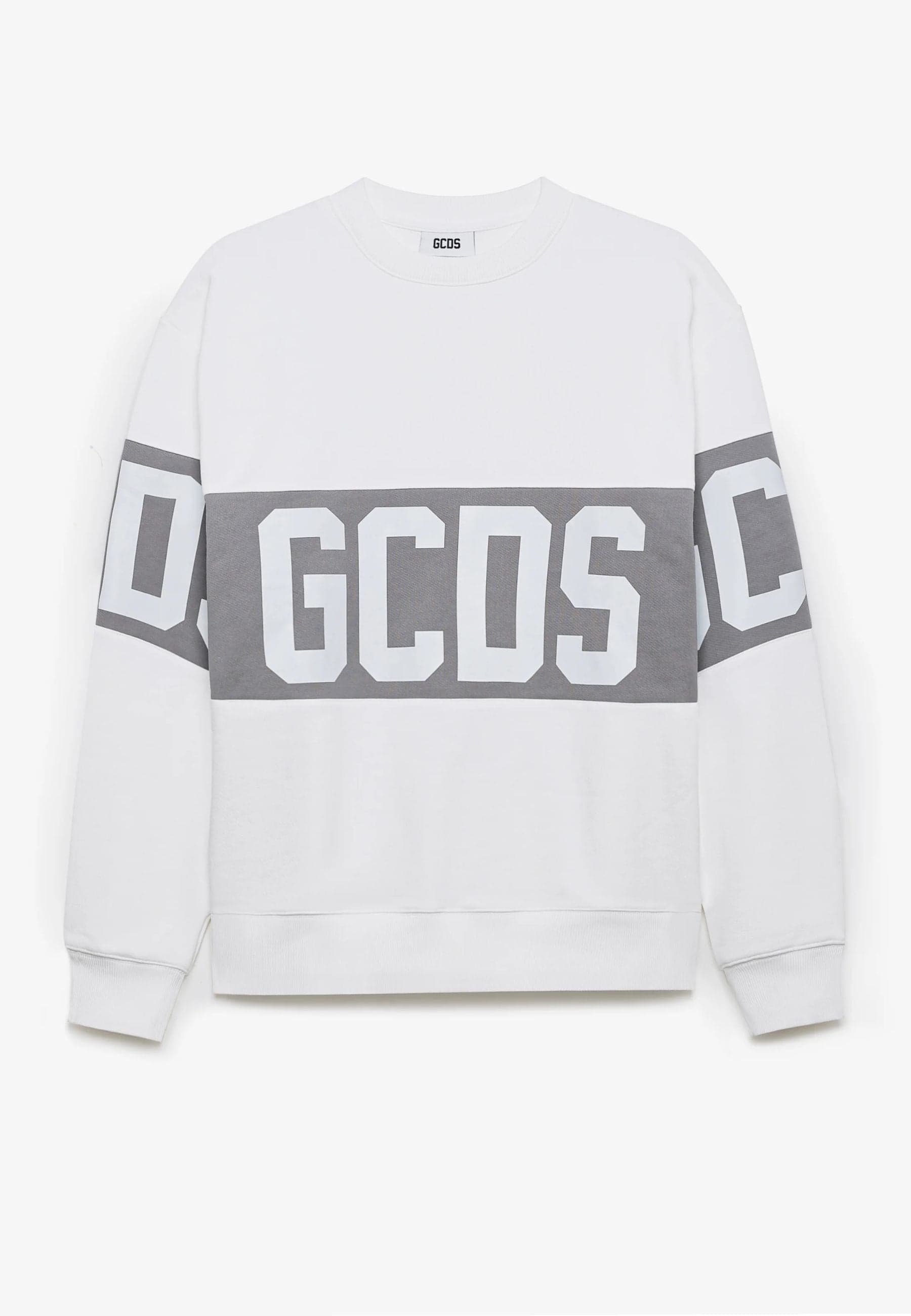 GCDS  FELPA BAND LOGO CREWNECK - 2