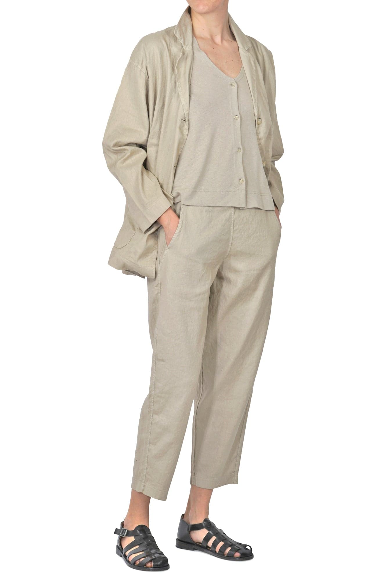 MAMA B Mama B - Gilet - 450668 - Beige - 2