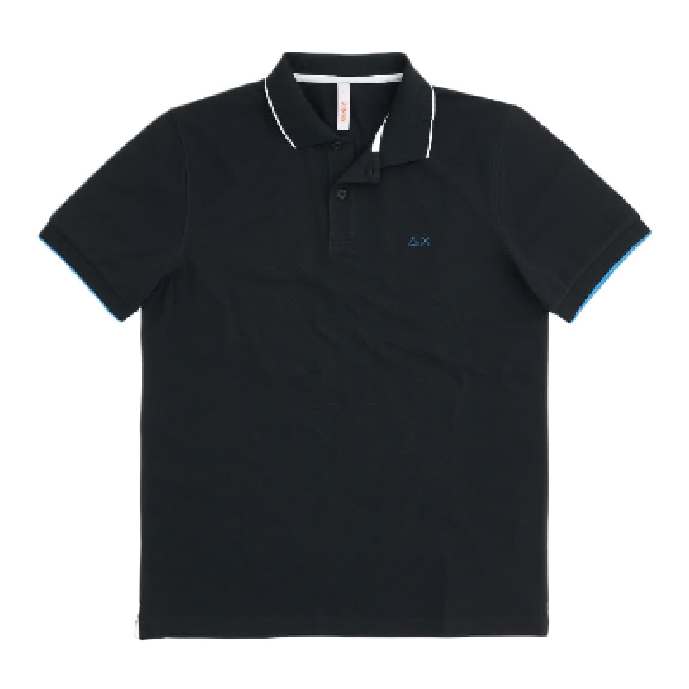 SUN68 Sun68 - Polo Small Stripes 11 Nero A31110 - 2