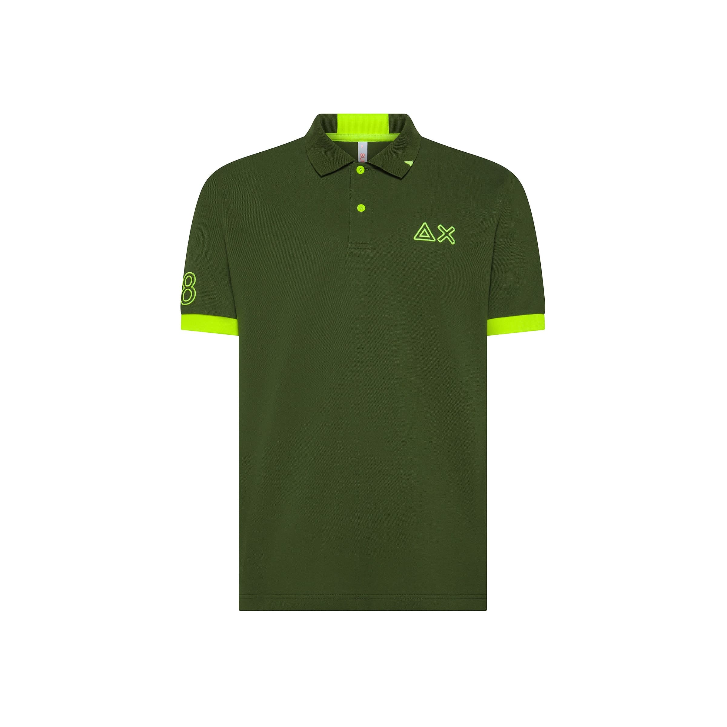 SUN68 Polo Uomo Sun68 A35122/37 VERDE