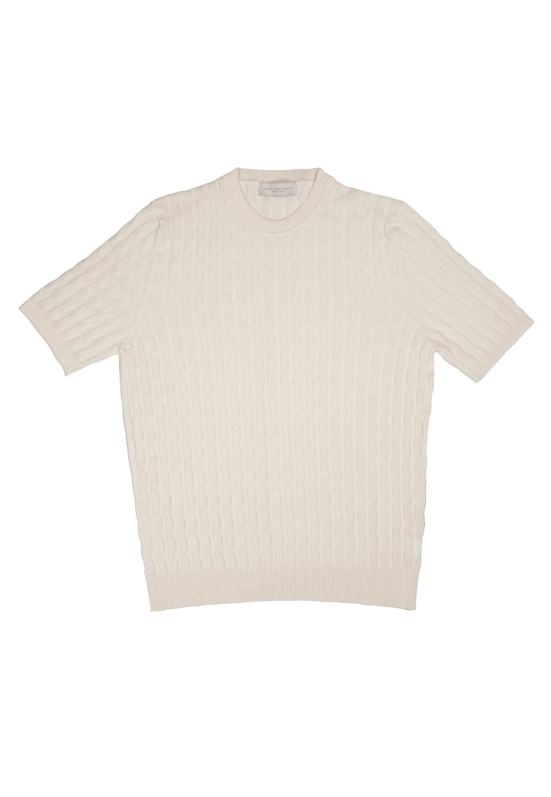 LUIGI GENTILE Maglia Uomo Luigi Gentile LG1064 02 ECRU - 2