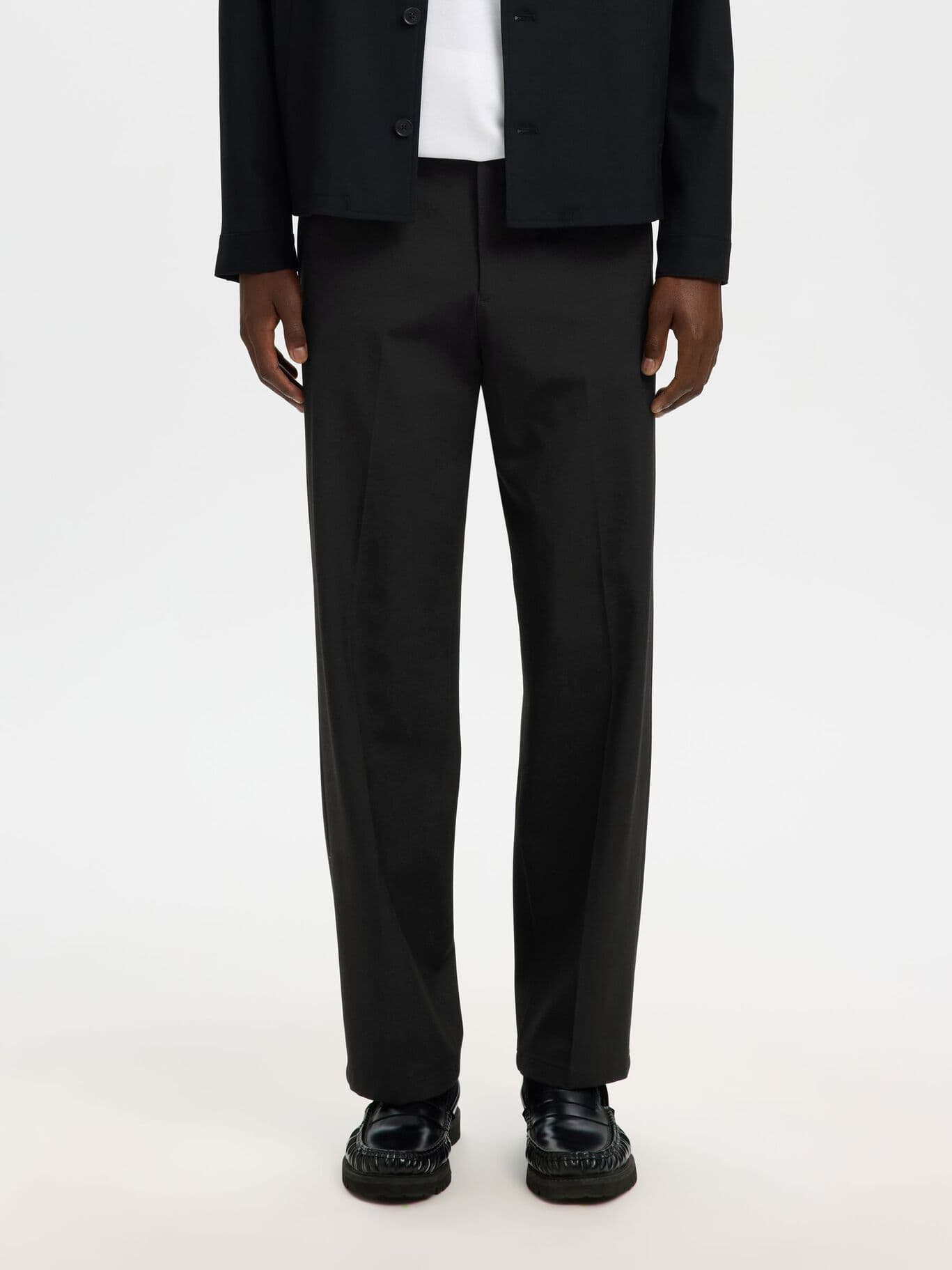 SELECTED Pantaloni Linea Baggy Uomo Selected Robert Black - 2
