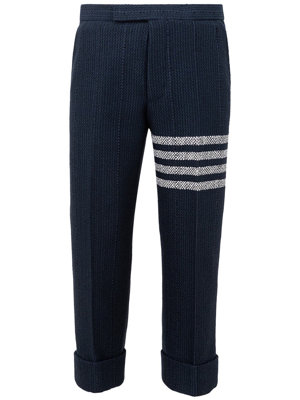 Thom Browne Pantalone in Tweed blu - 7