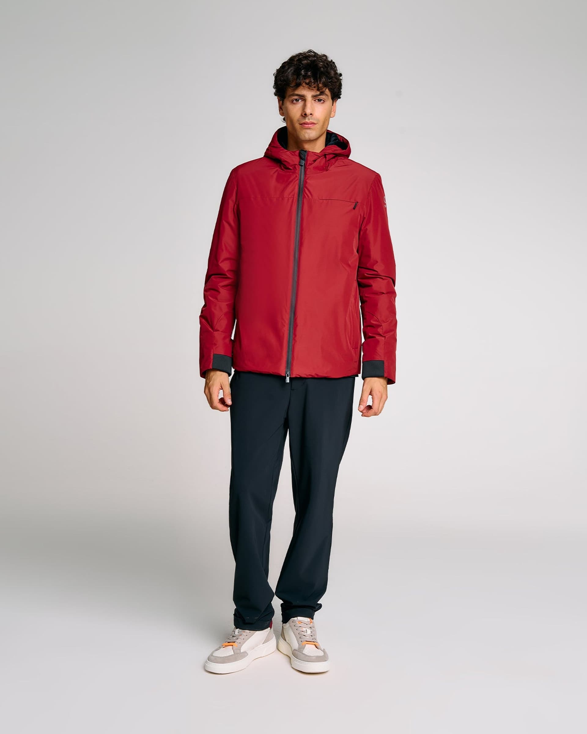 SUNS Giubbotto Uomo Suns Aurelio Velour Bordeaux - 4